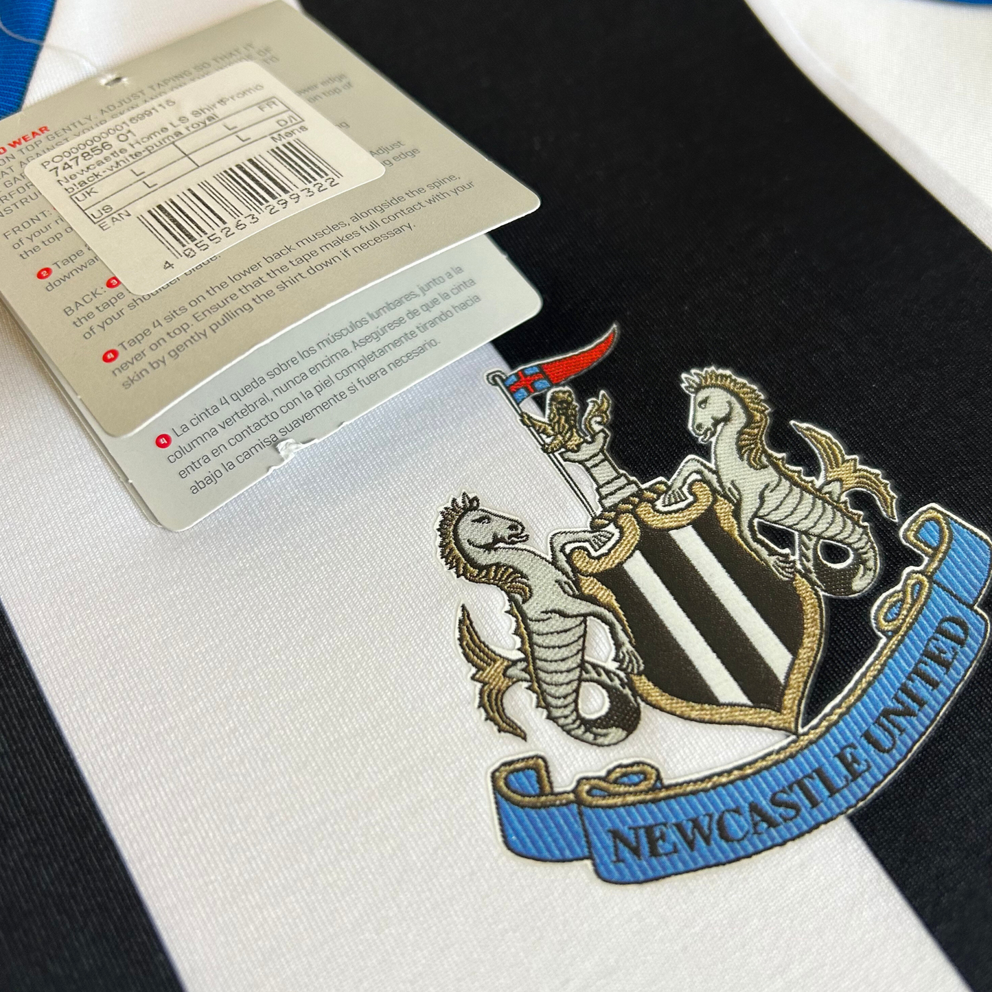 2015-16 Newcastle United Player-Spec Home Shirt (BNWT) - L (tight fit)
