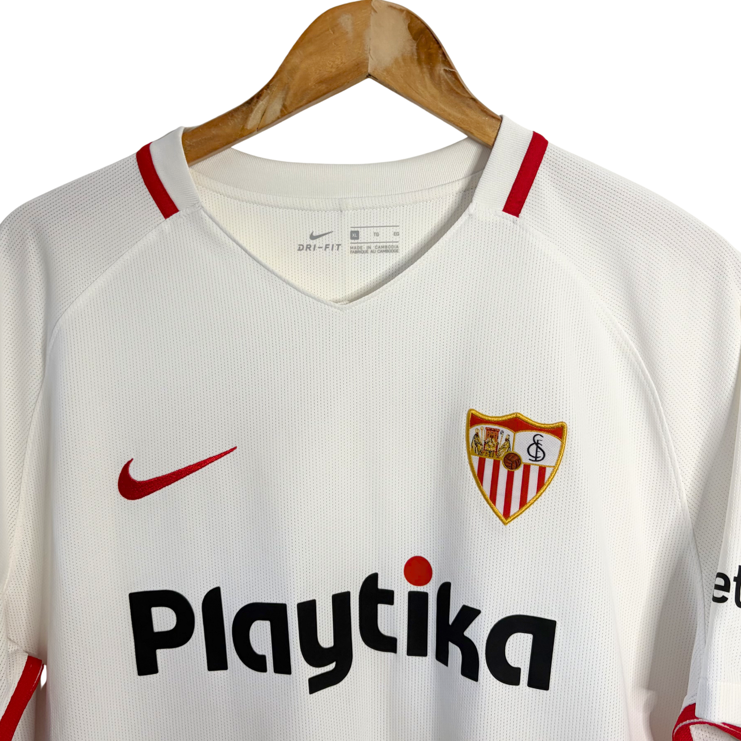 2018-19 Sevilla Home Shirt “Navas 16” - XL