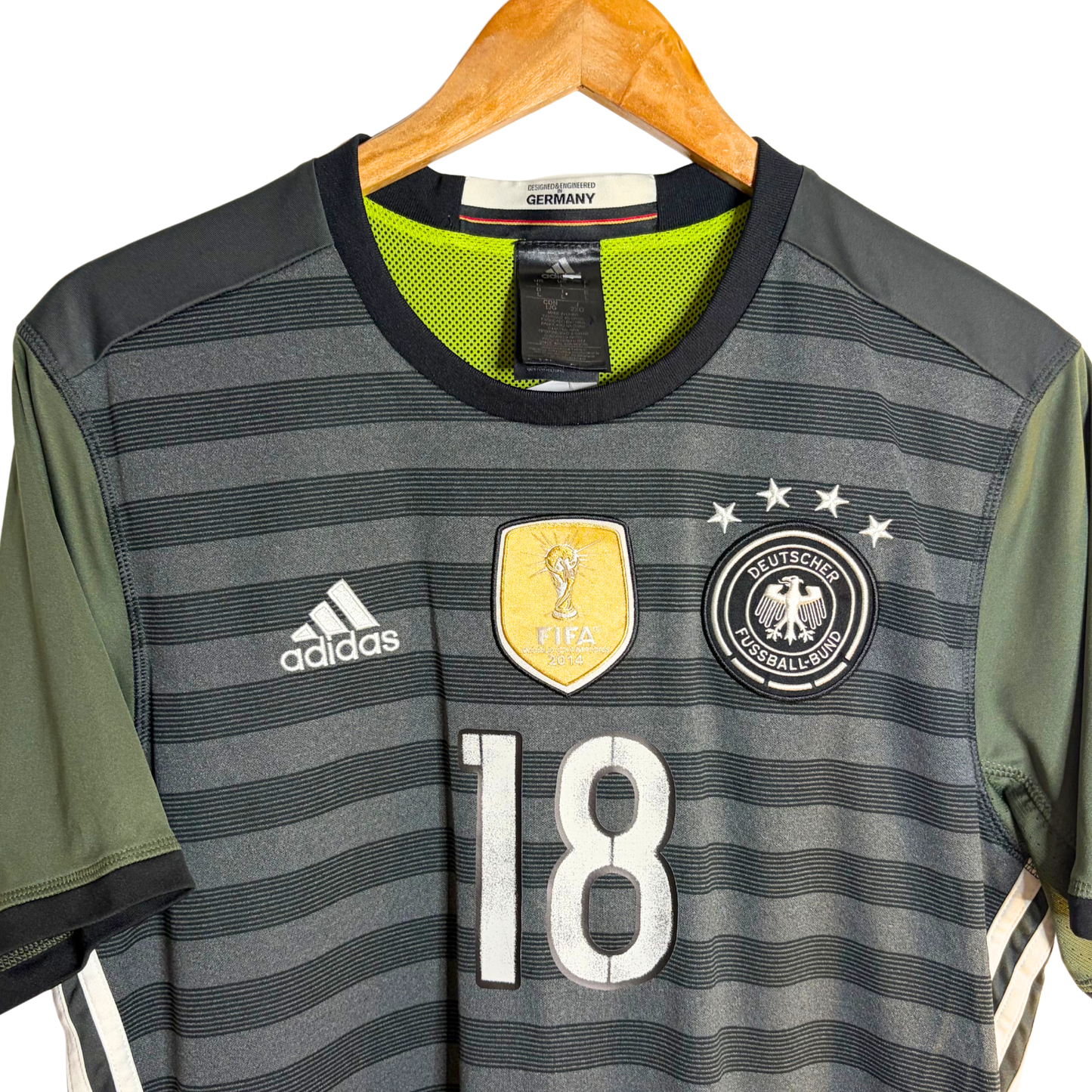 2016 Germany Away Shirt “Kroos 18” - L