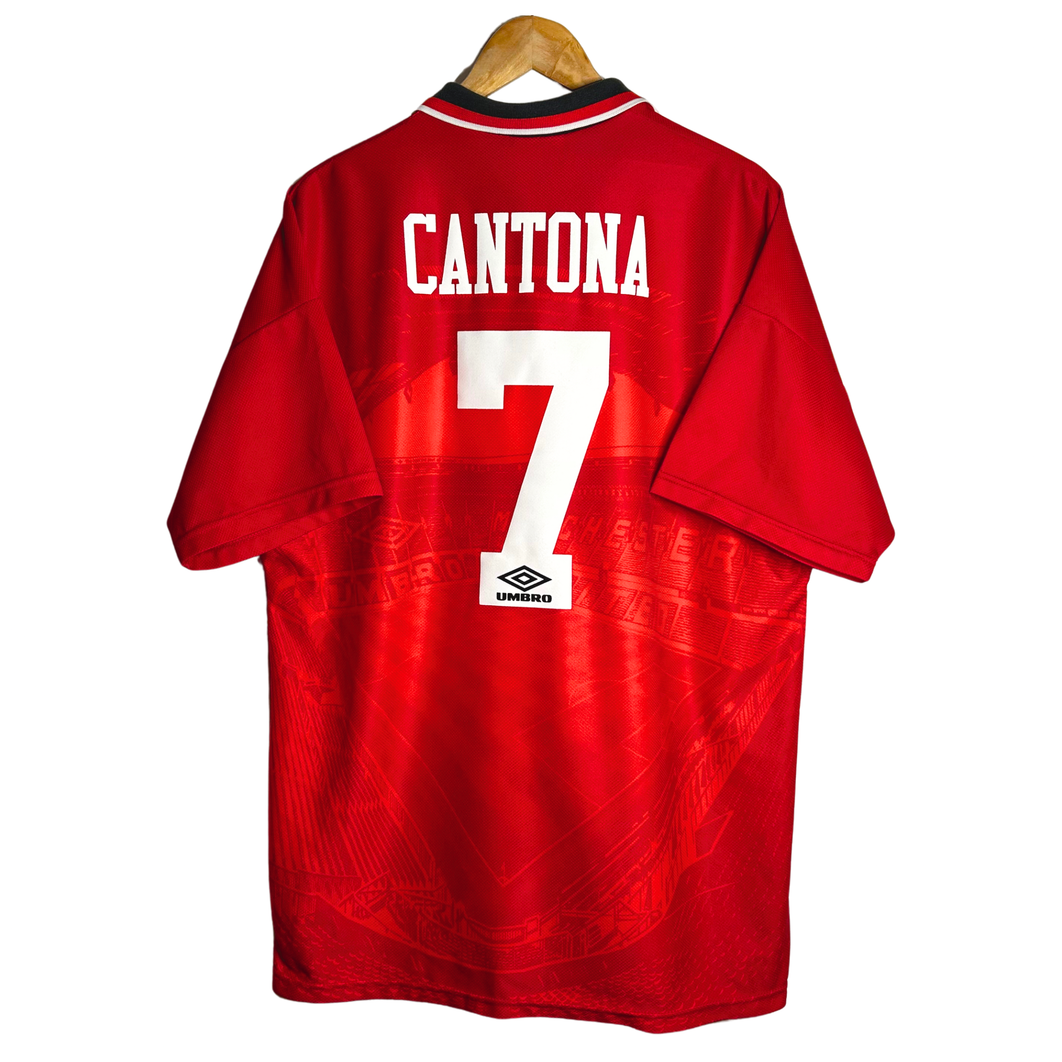 1994-96 Manchester United Home Shirt “Cantona 7” - XL