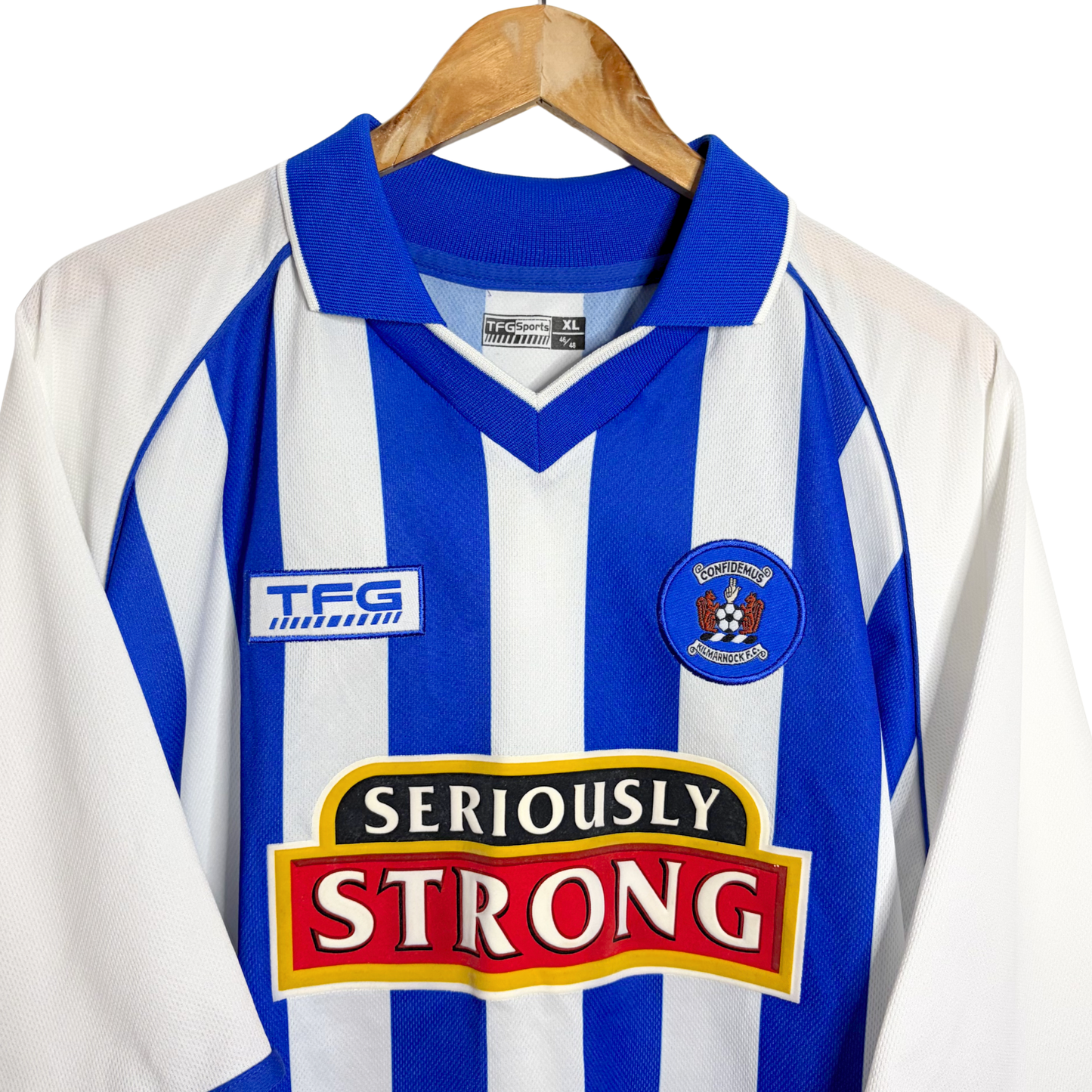 2001-02 Kilmarnock Home Shirt - XL