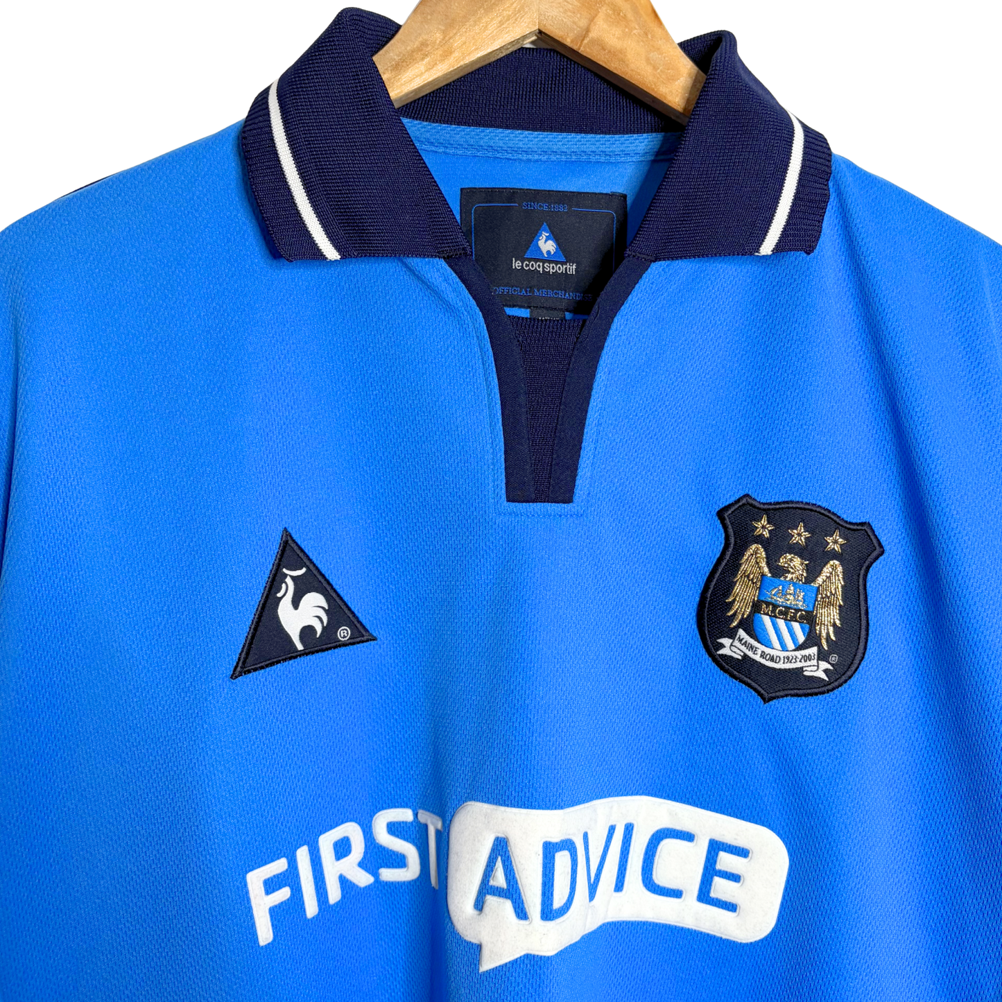 2002-03 Manchester City Home Shirt “Haaland 15” - XL