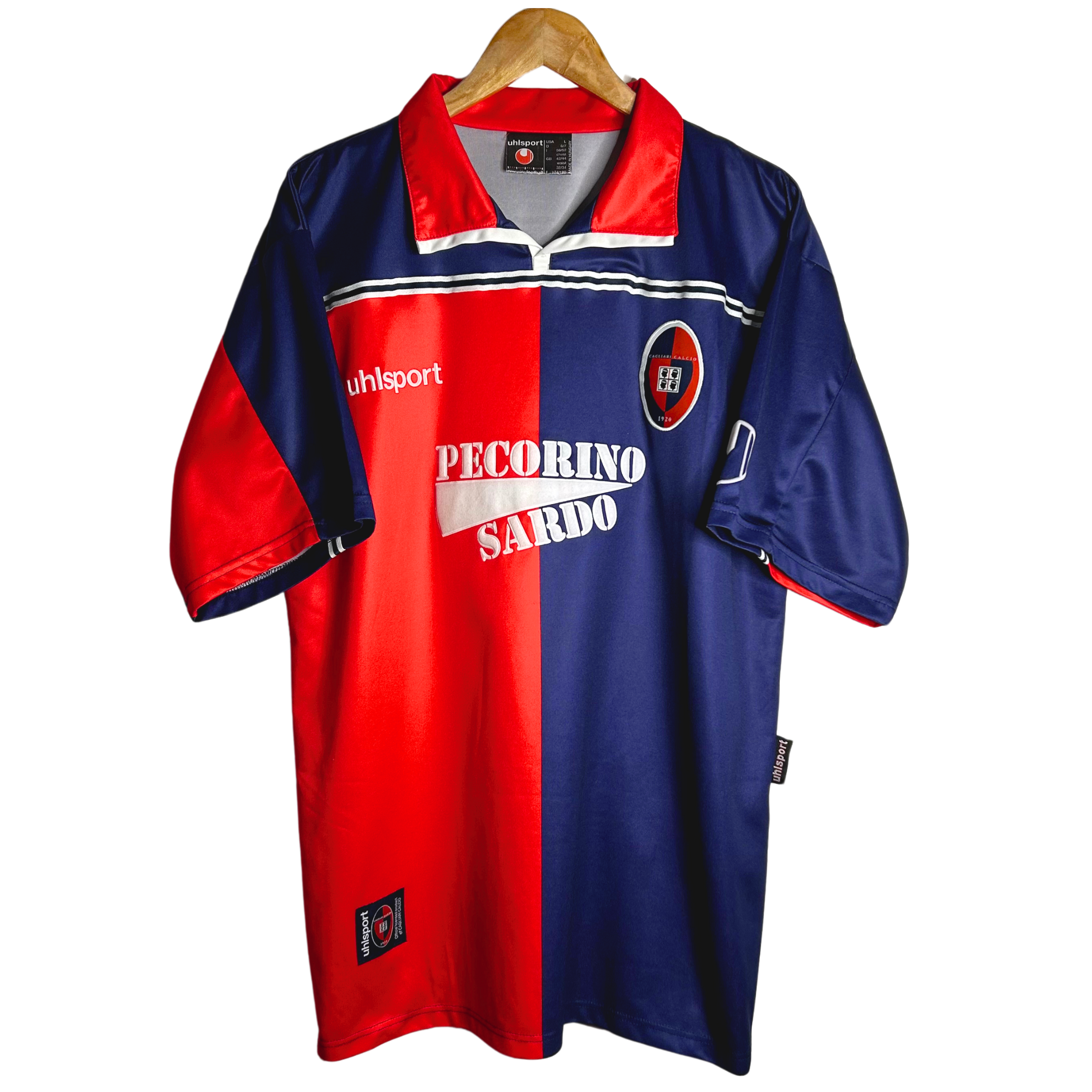 2000-01 Cagliari Home Shirt - L