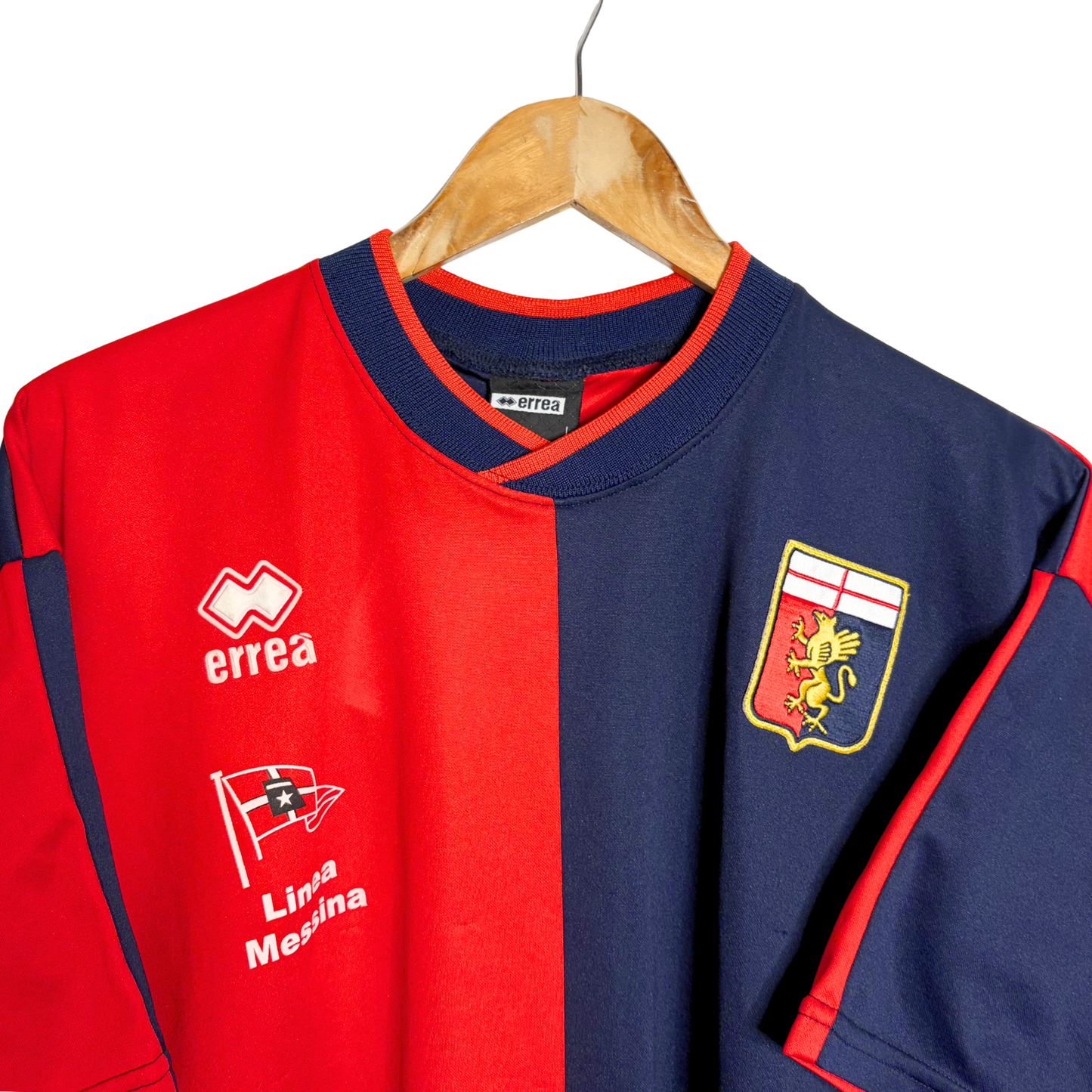 2001-02 Genoa Reserves Match Worn Home Shirt - L