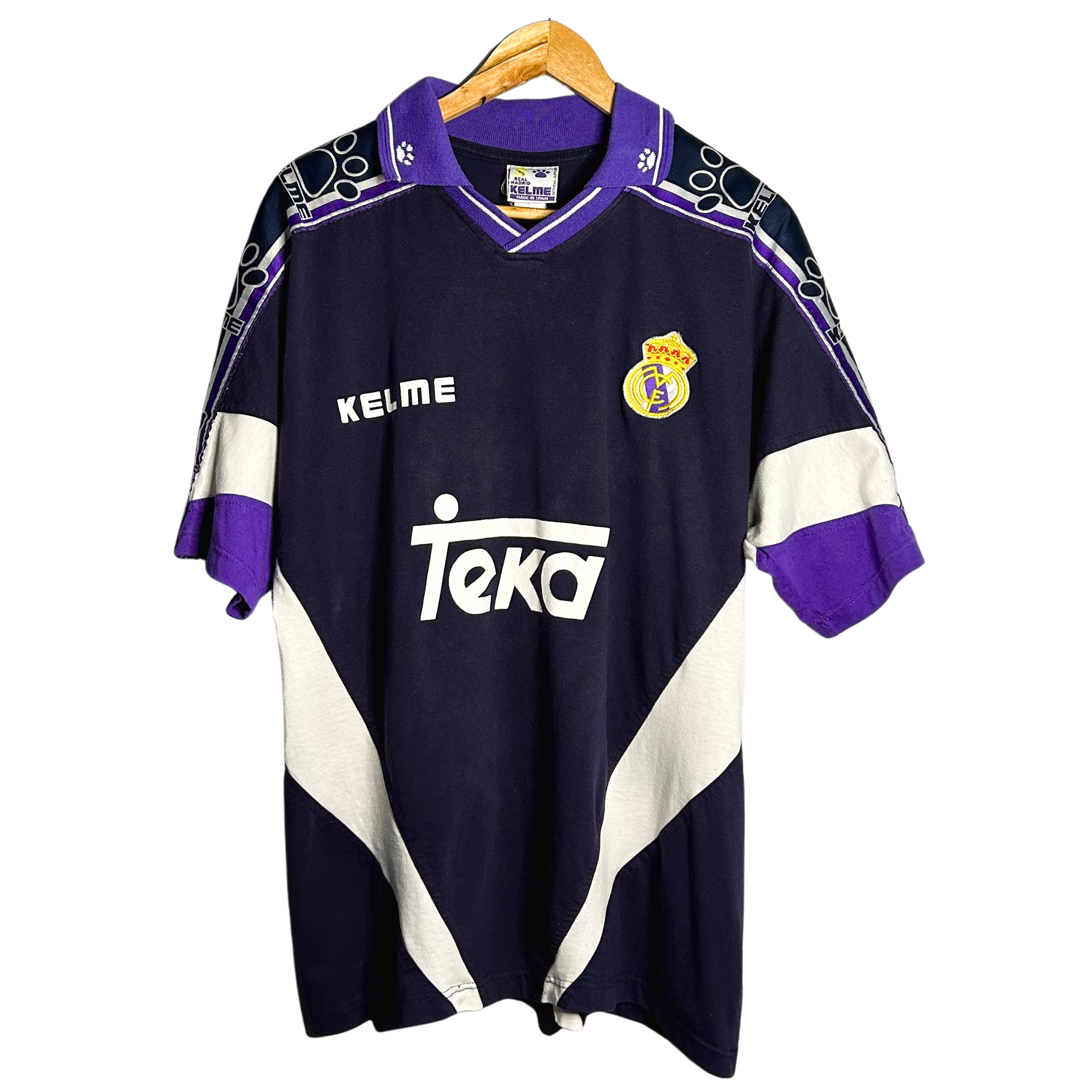 1997/98 REAL MADRID レアル・マドリード KELME ケルメ 希少！レアル・マドリード ケルメ ユニフォーム 1997/98 REAL MADRID