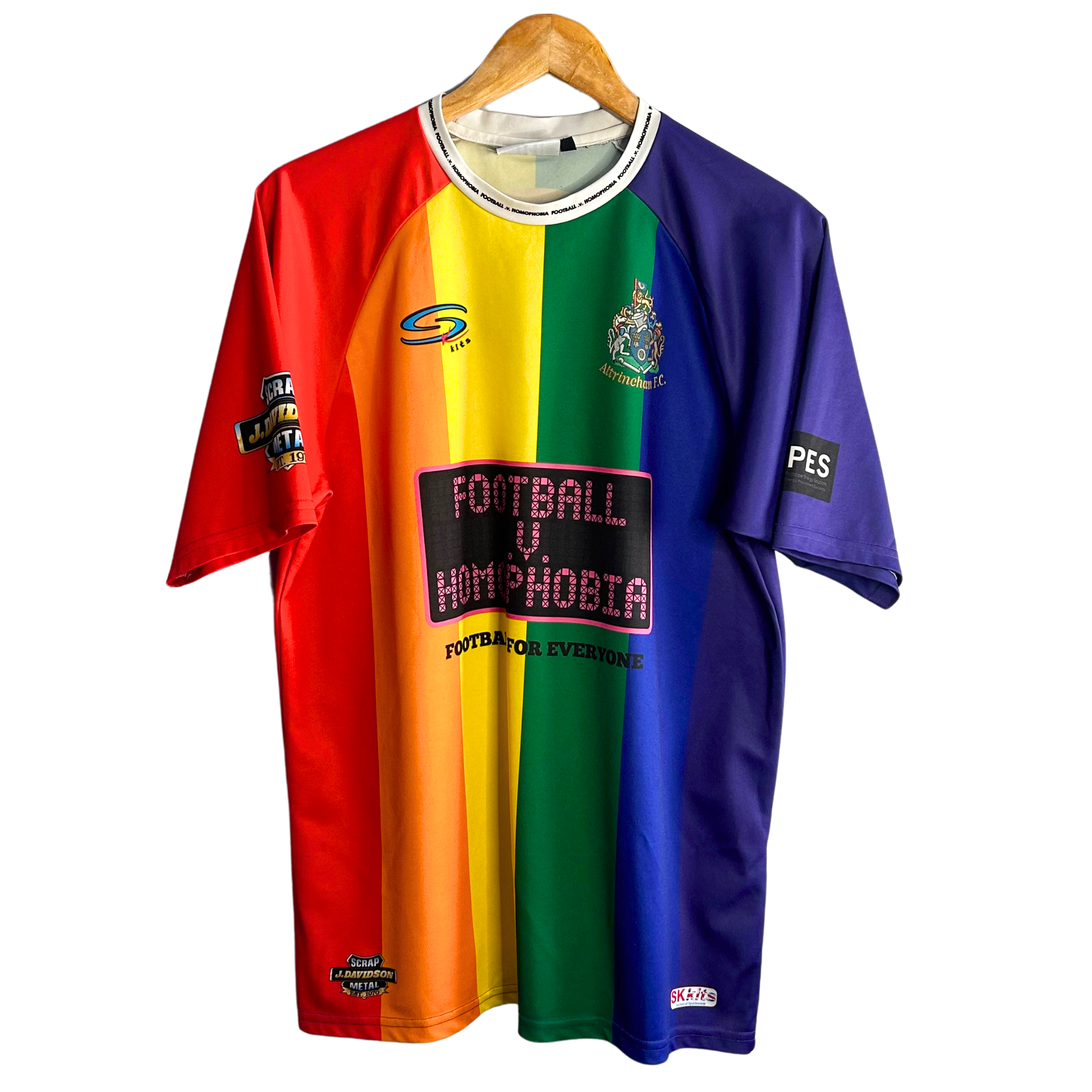 2018-21 Altrincham FC LGBT Fourth Shirt M – Squadra