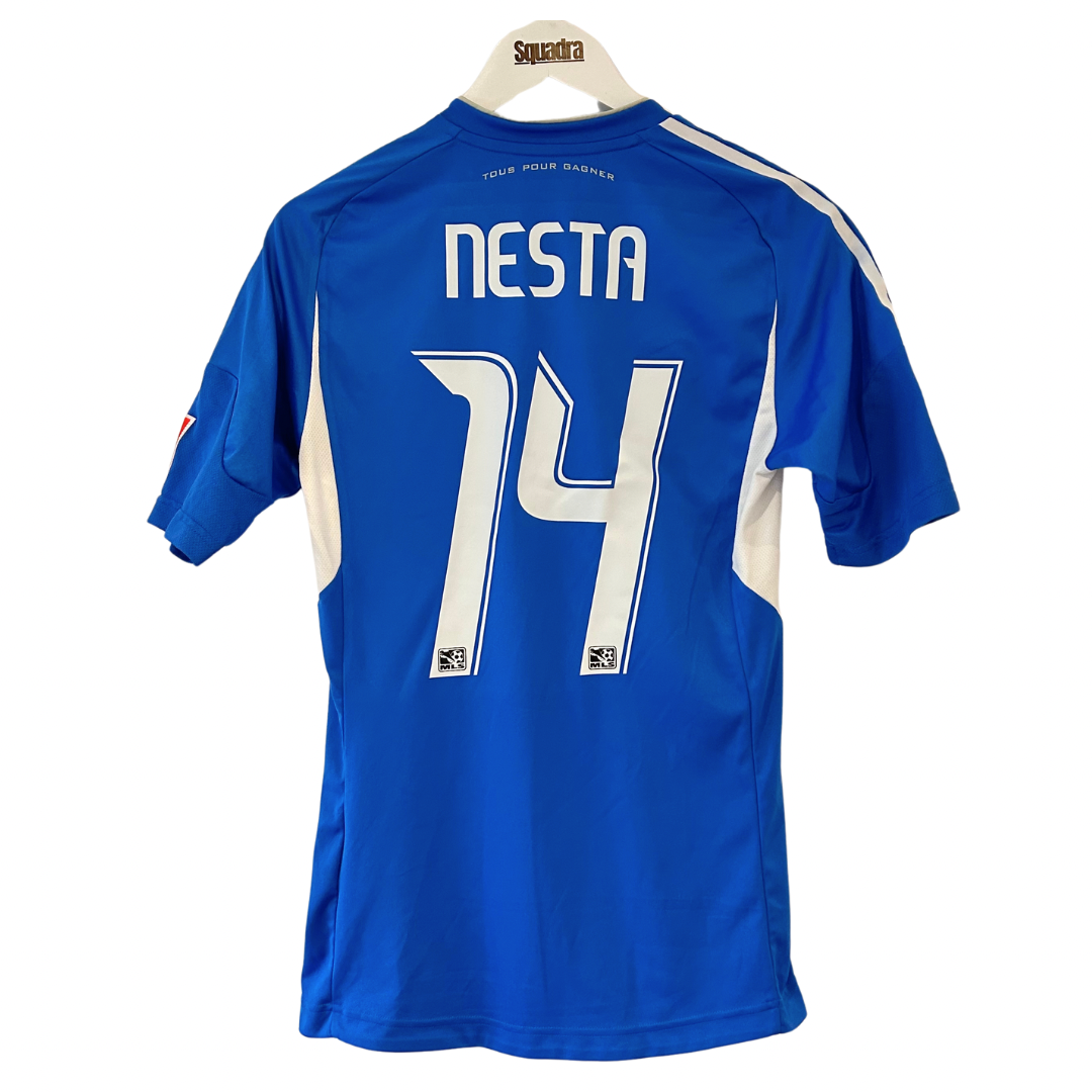 2012 Montreal Impact Player-Spec Home Shirt - Small - Nesta 14