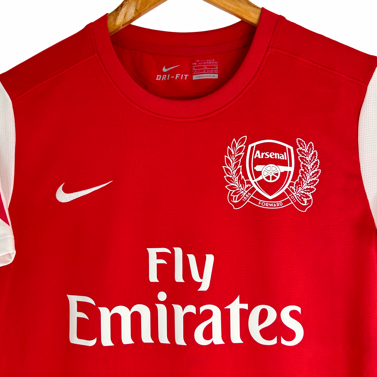 2011-12 Arsenal Home Shirt - XL Boys