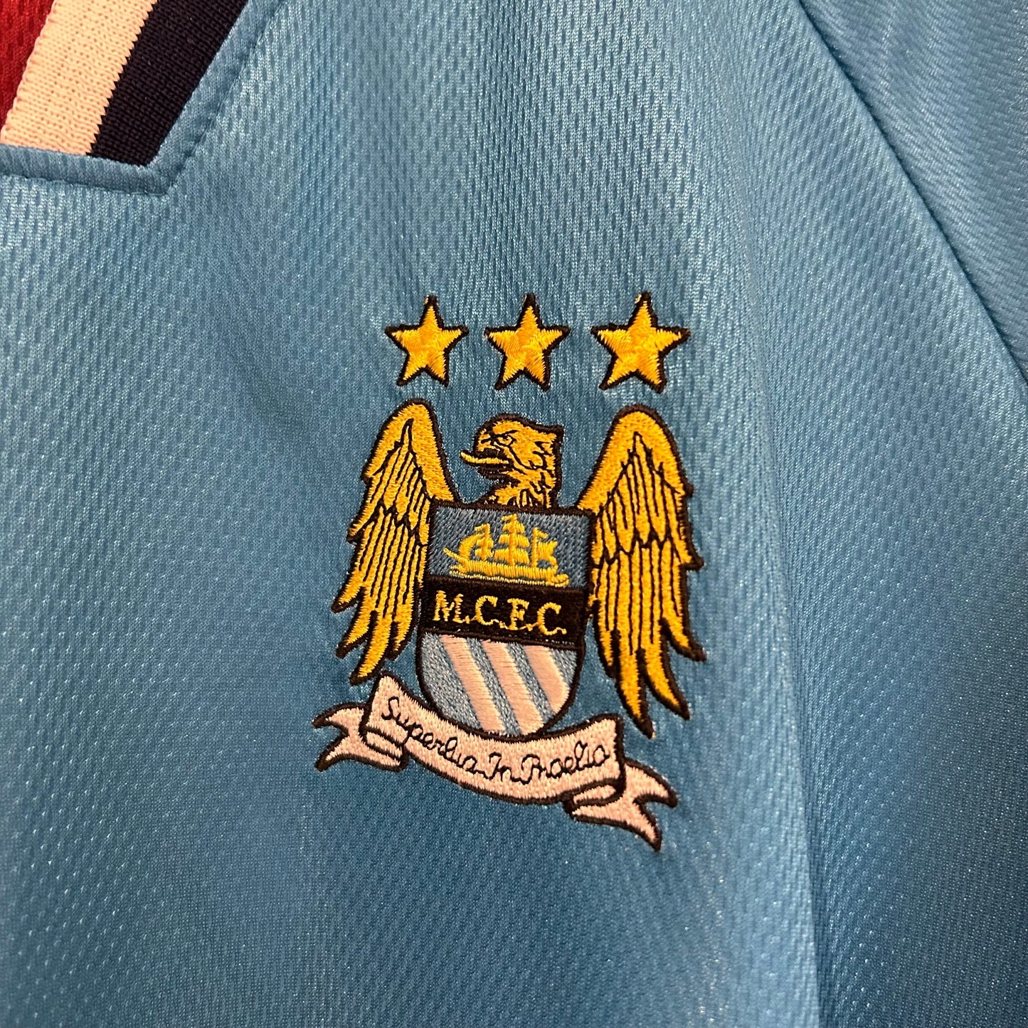 1997-99 Manchester City Home Shirt - XL