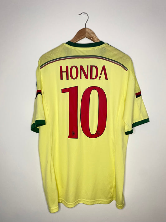 2014-15 AC Milan Third Shirt - Excellent - XL - Honda 10