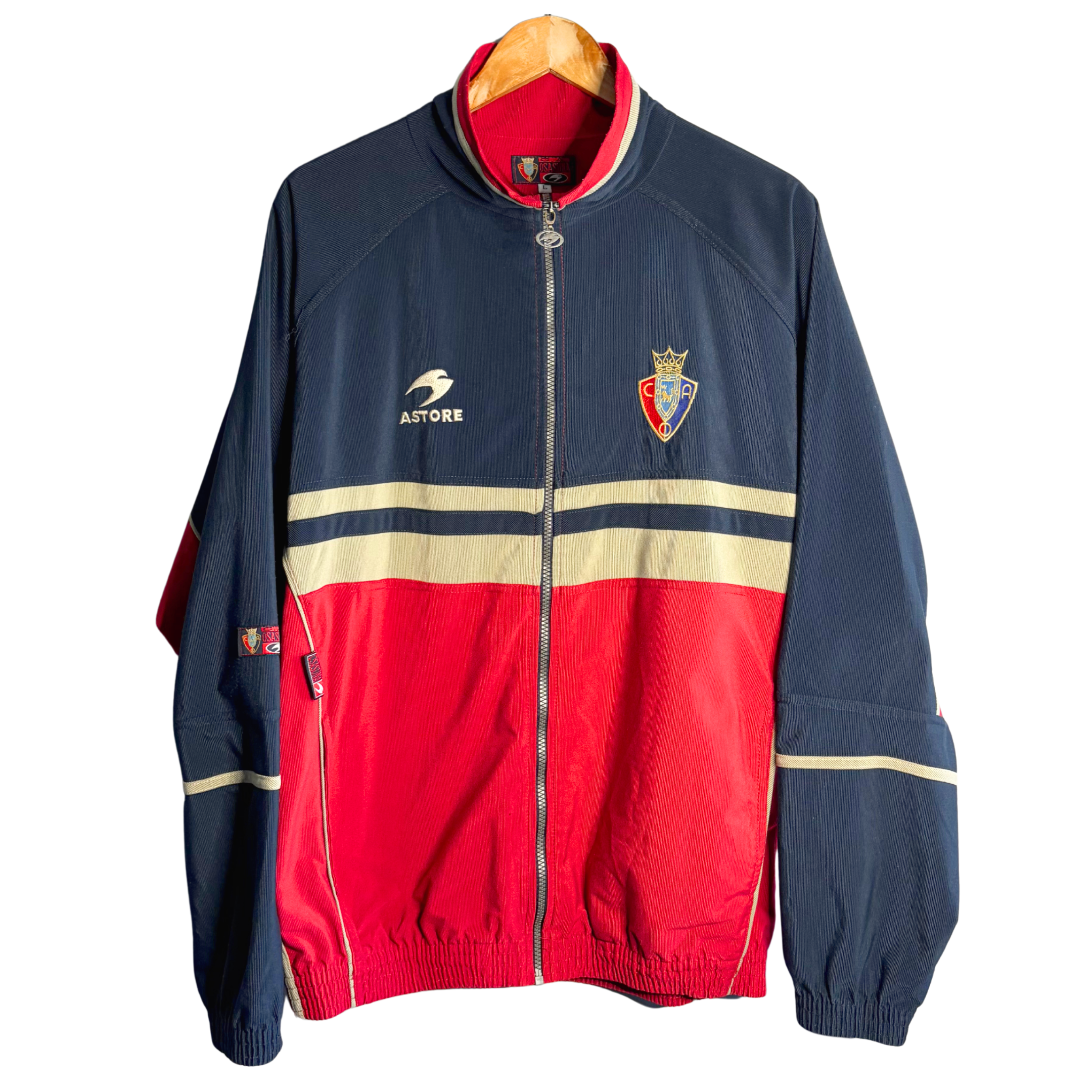 1998-00 Osasuna Track Jacket - L