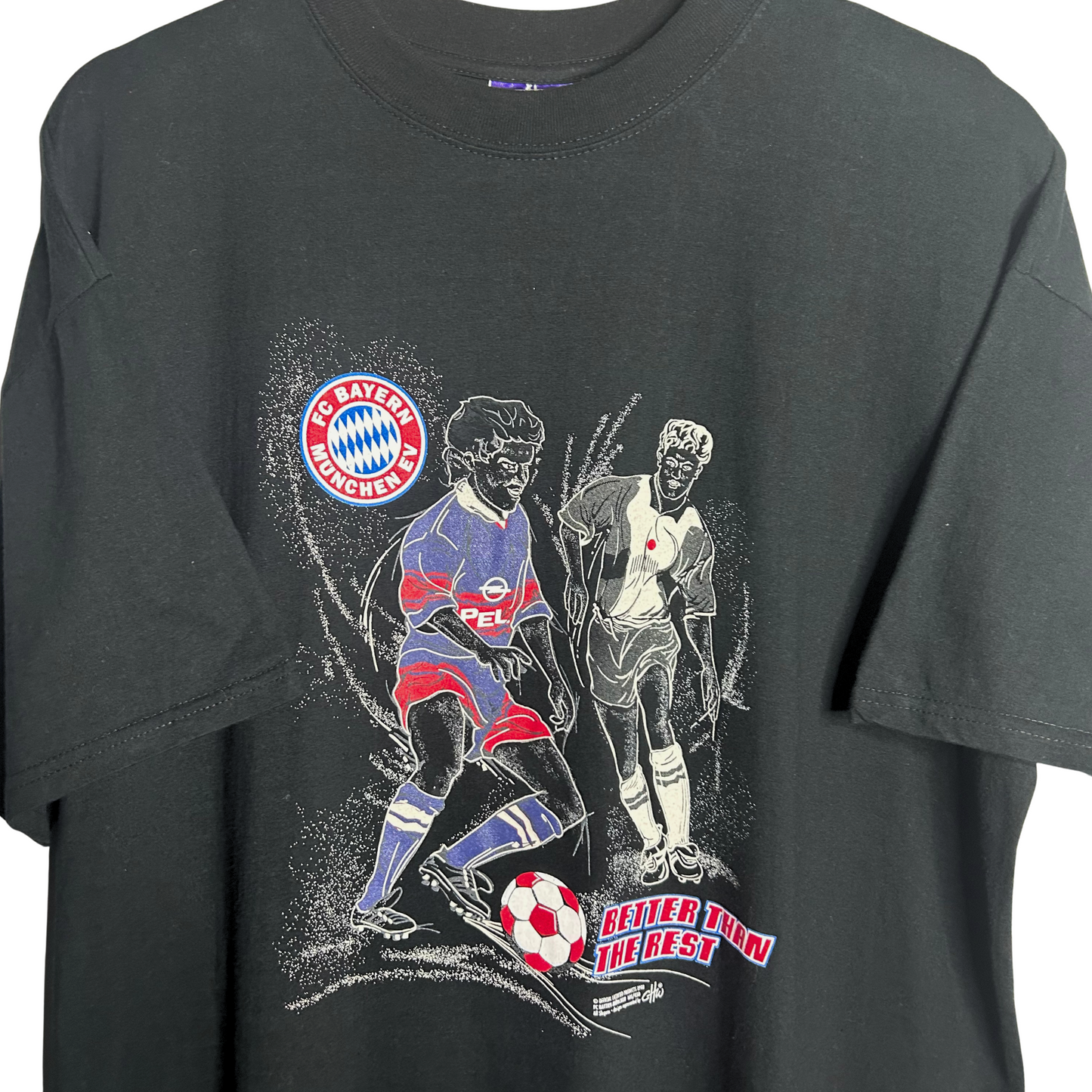 1998 Bayern Munich Graphic Tee - XL