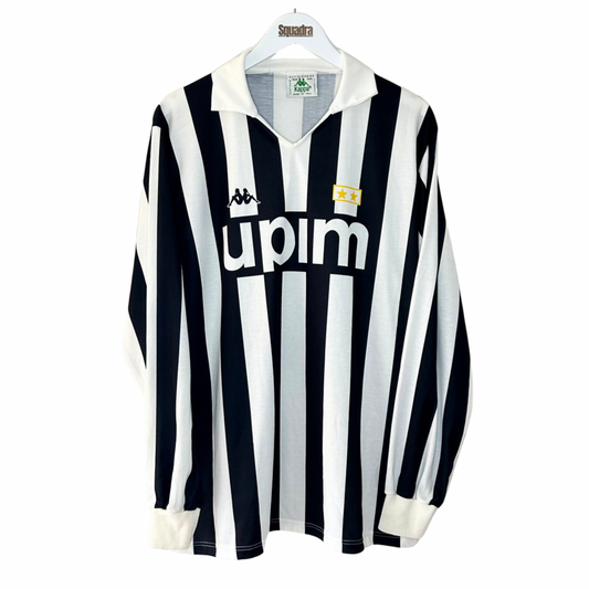 1989-90 Juventus Home Shirt L/S - XL