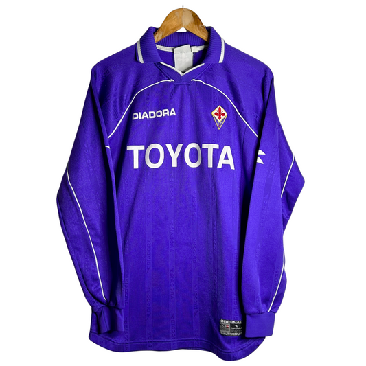 2000-01 Fiorentina Home Shirt - M