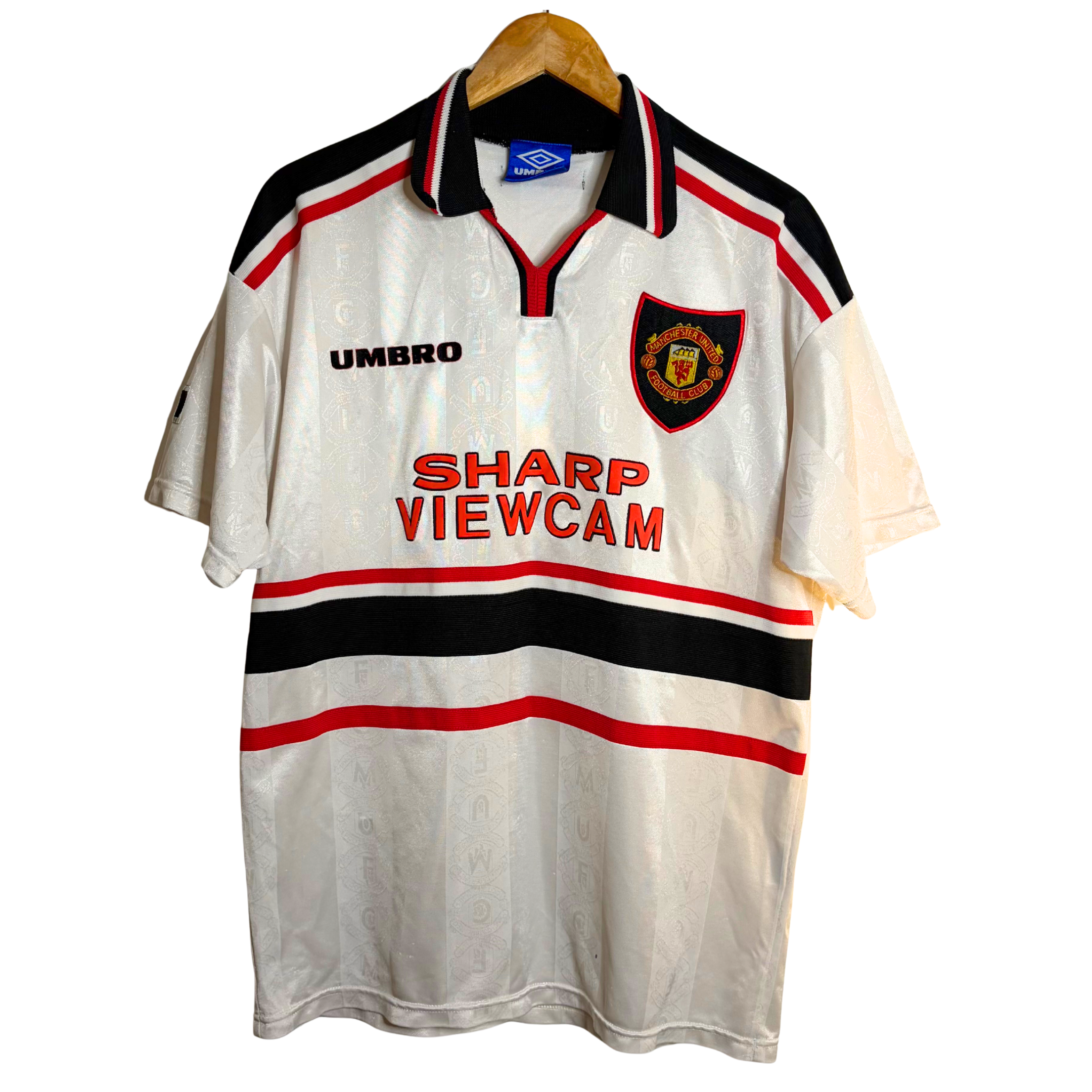 1997-99 Manchester United Away Shirt - L