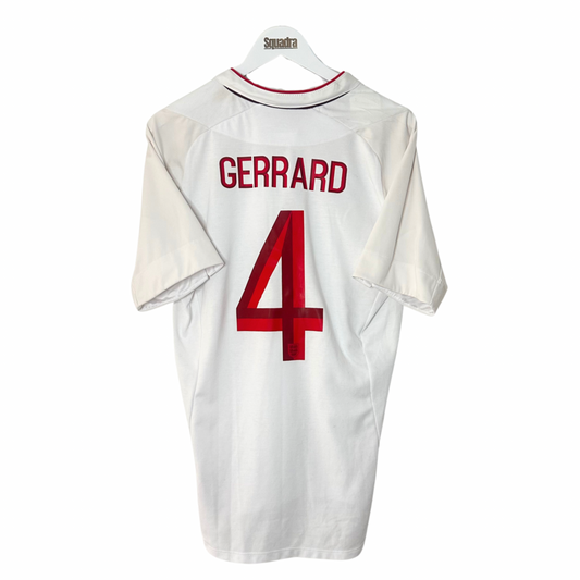 2012 England Home Shirt - Medium - Gerrard 4