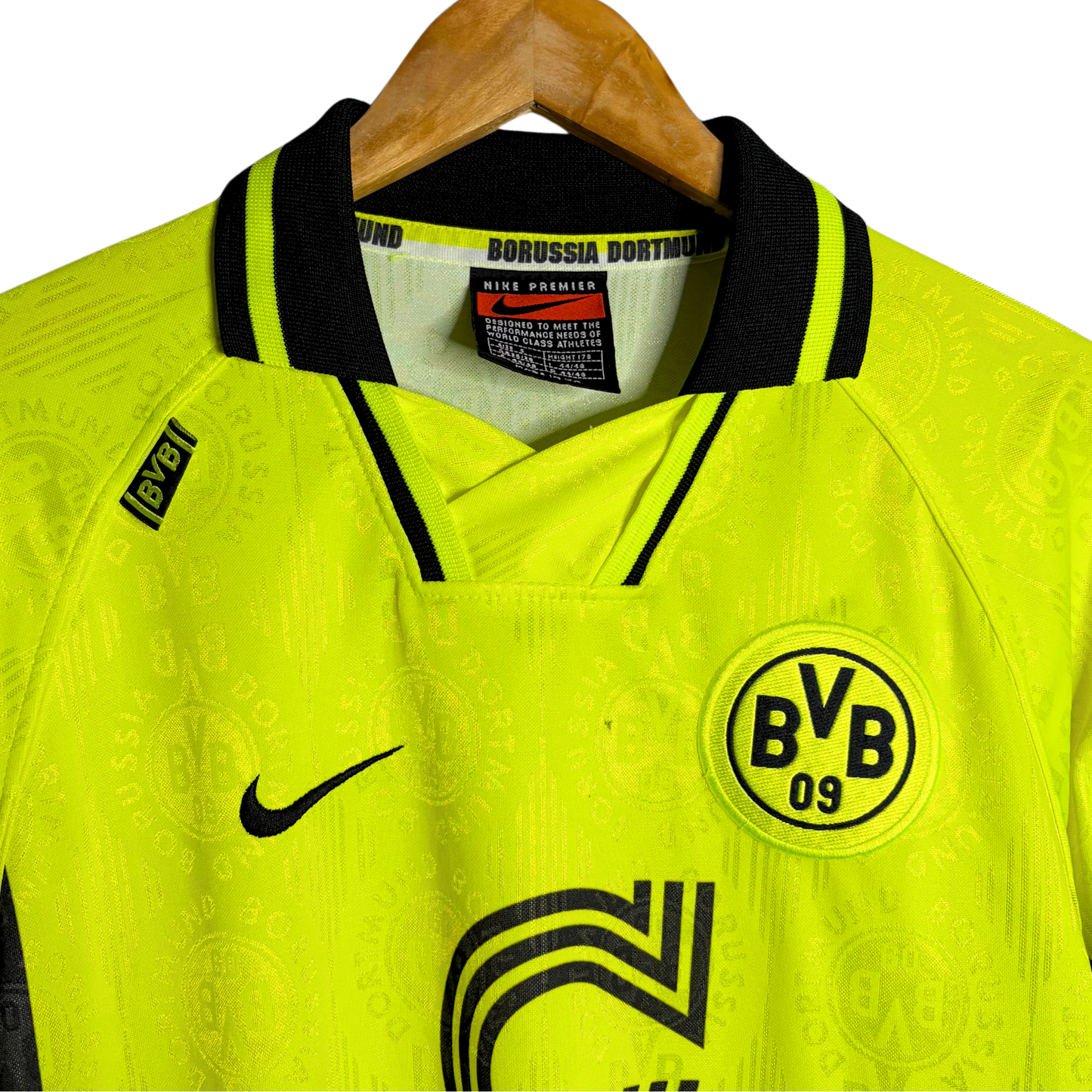1996-97 Borussia Dortmund Home Shirt - S (M fit)