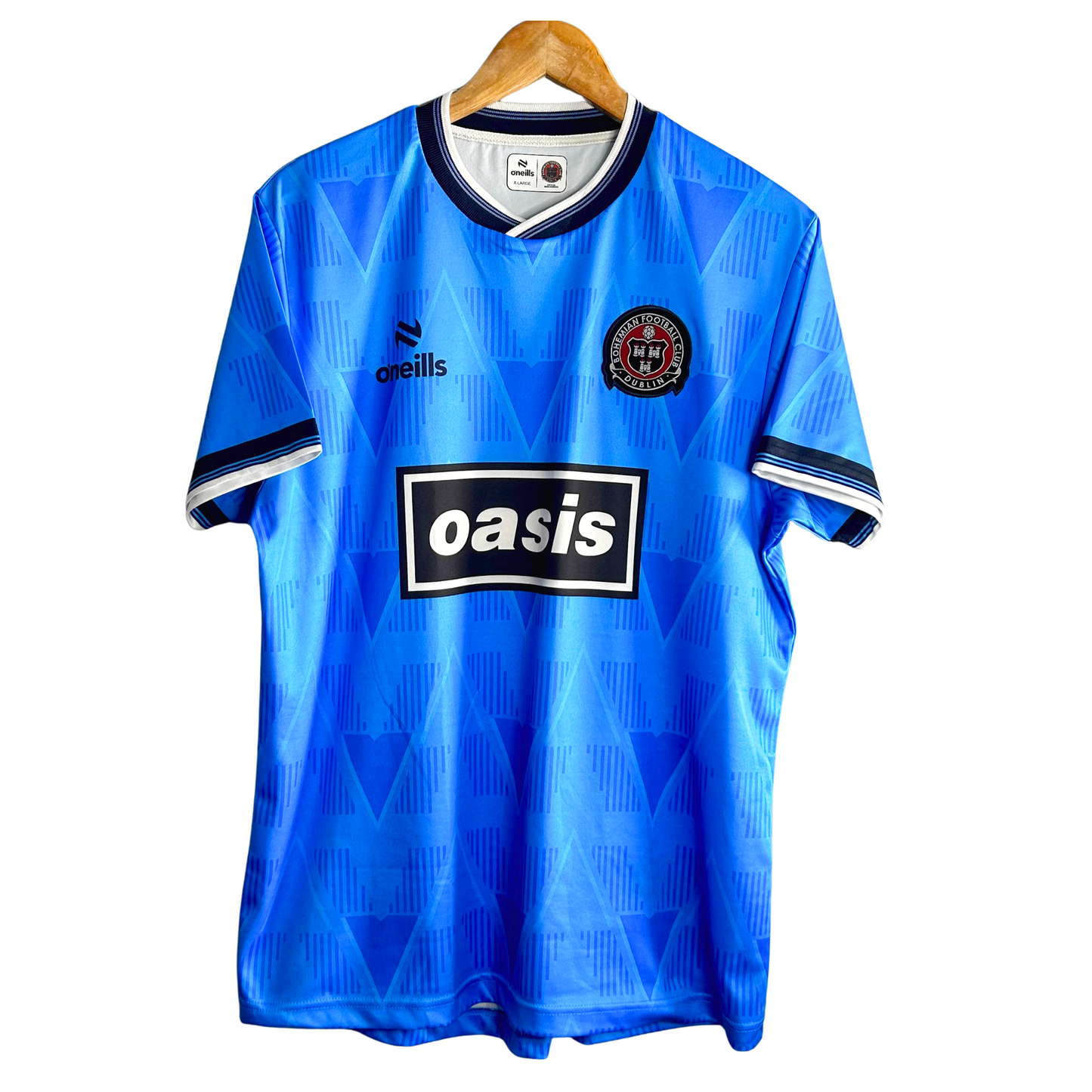 2025 Bohemian FC x Oasis FAI Cup Shirt - XL (tight fit)
