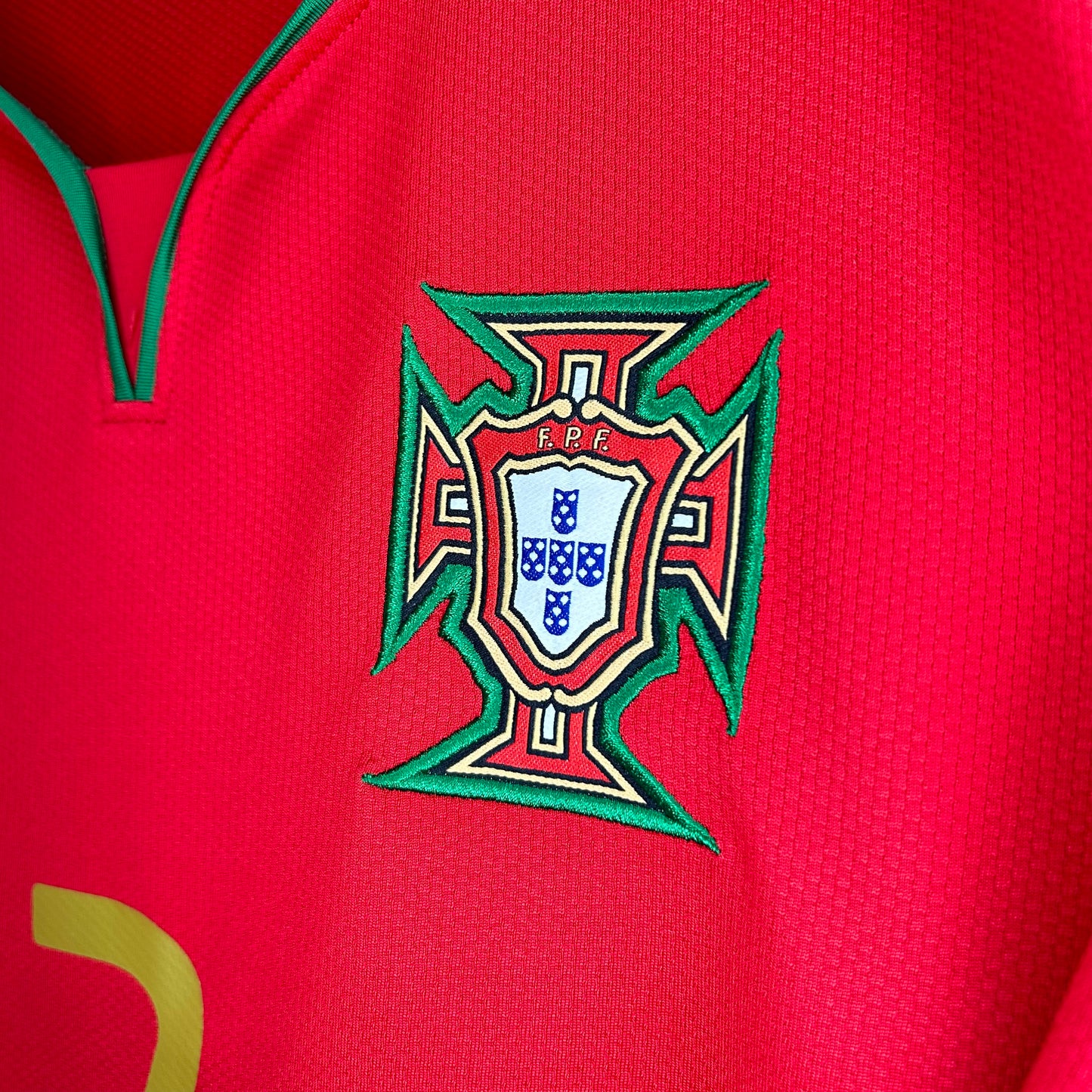 2008 Portugal Home Shirt - Large - Ronaldo 7