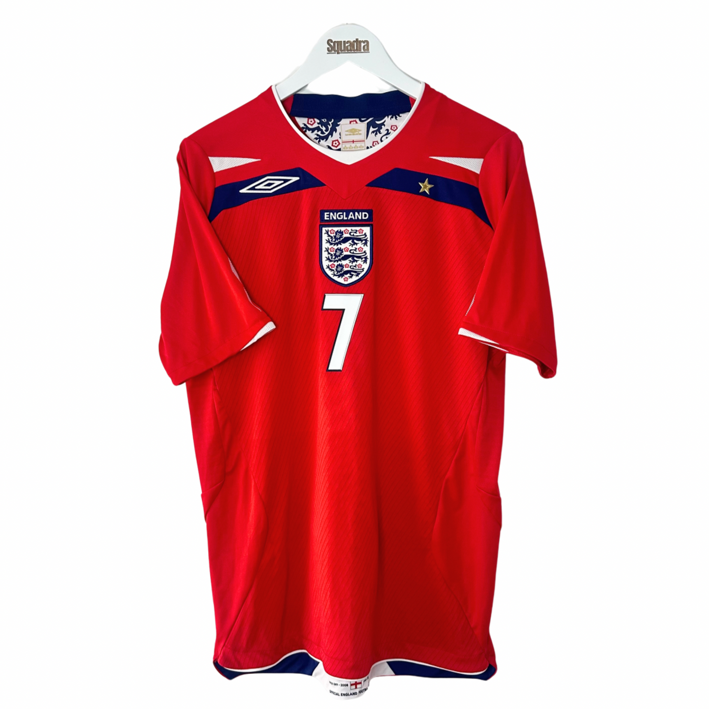 2008 England Away Shirt BNWT - Medium - Beckham 7