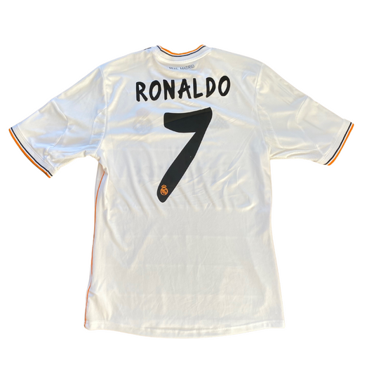 2013-14 Real Madrid Home Shirt - Excellent - Medium - Ronaldo 7