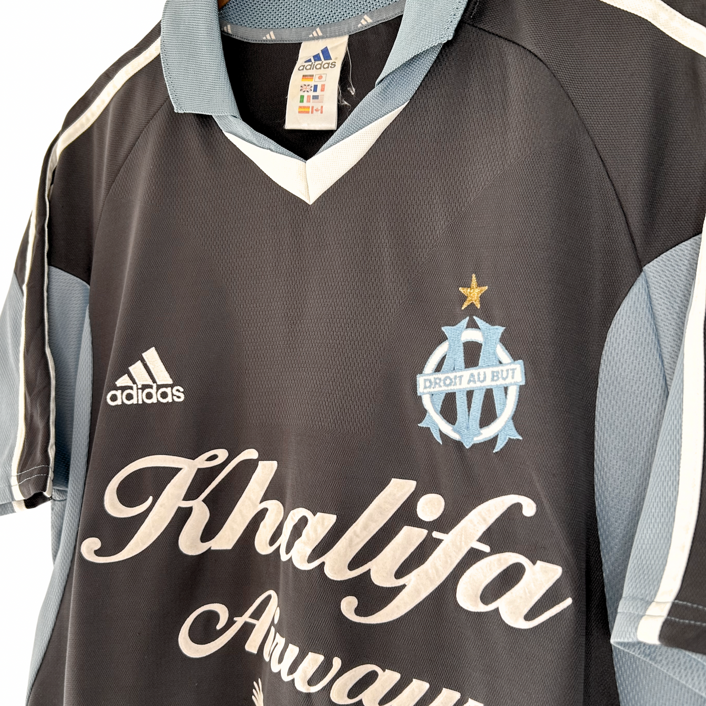 2001-02 Marseille Away Shirt - M