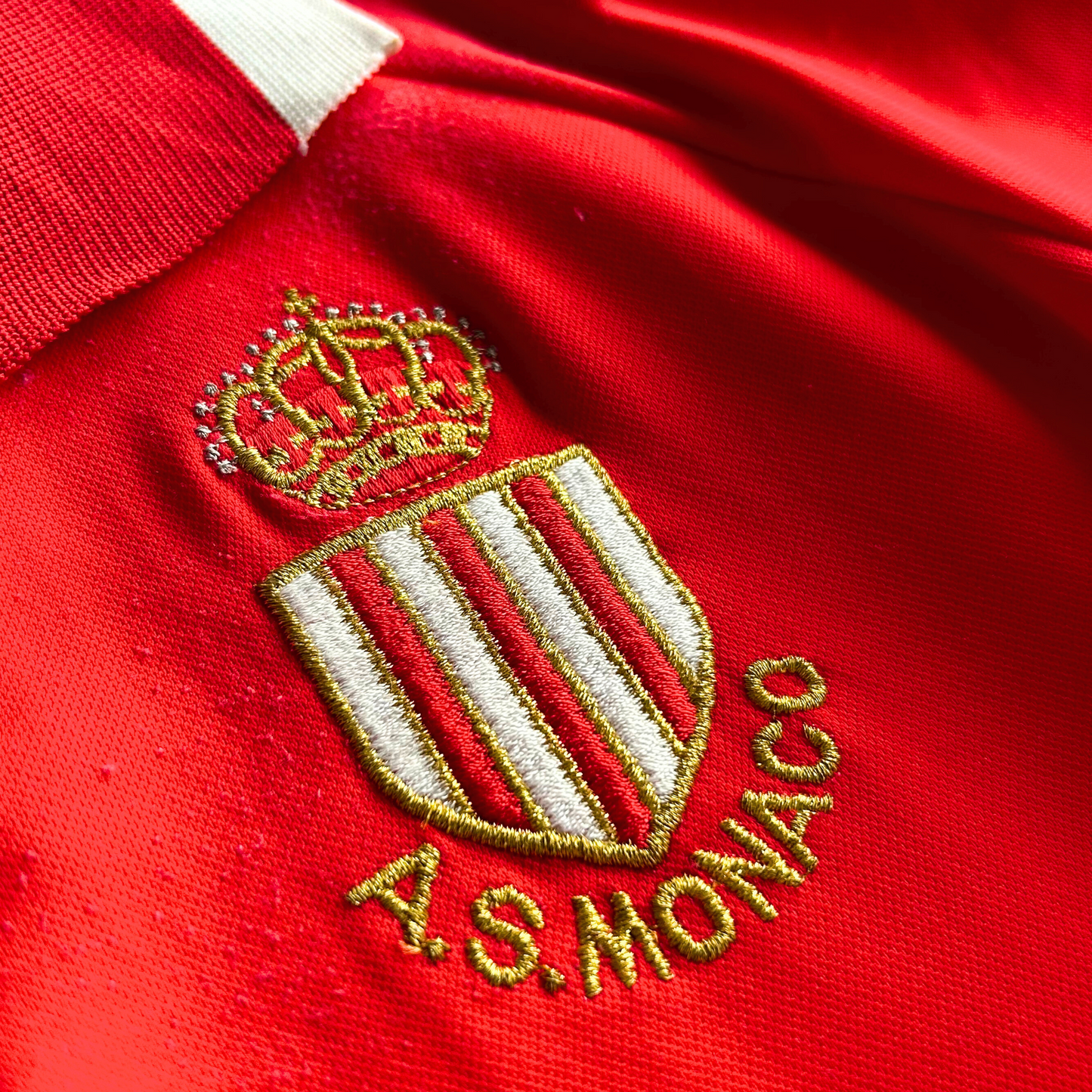 2000-01 AS Monaco Home Shirt - XL