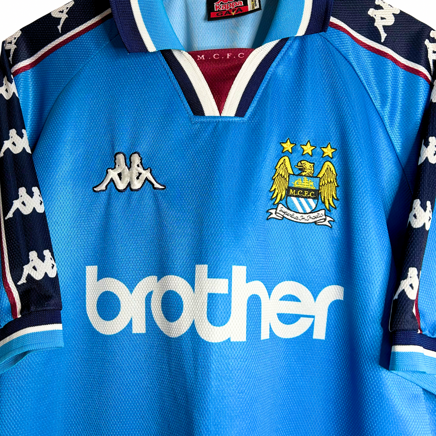 1997-99 Manchester City Home Shirt - XL