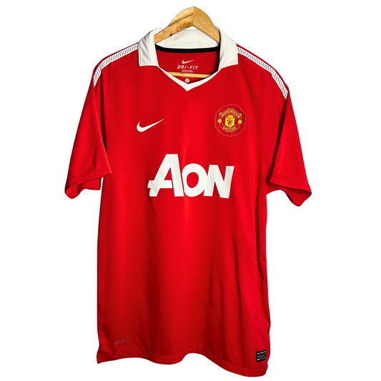 2010-11 Manchester United Home Shirt - L