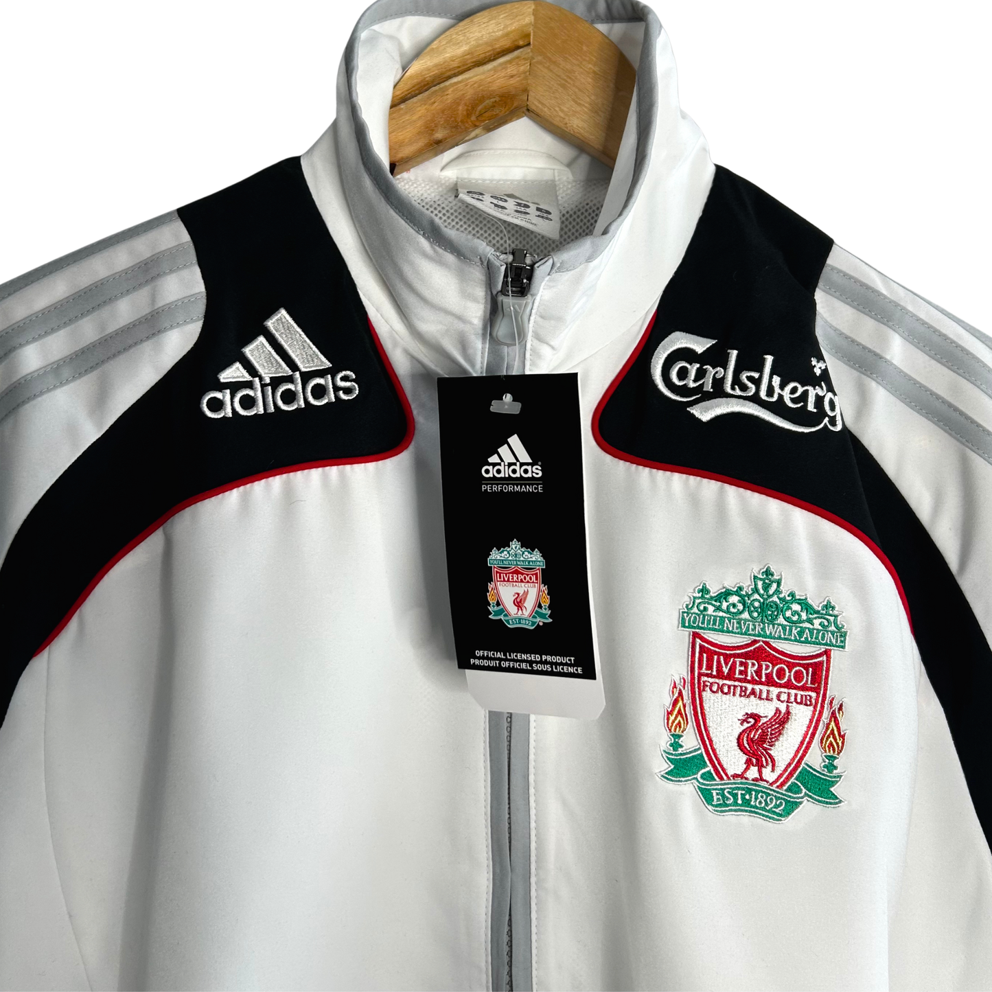 2008-09 Liverpool Track Jacket (BNWT) - Youth/XS Adult