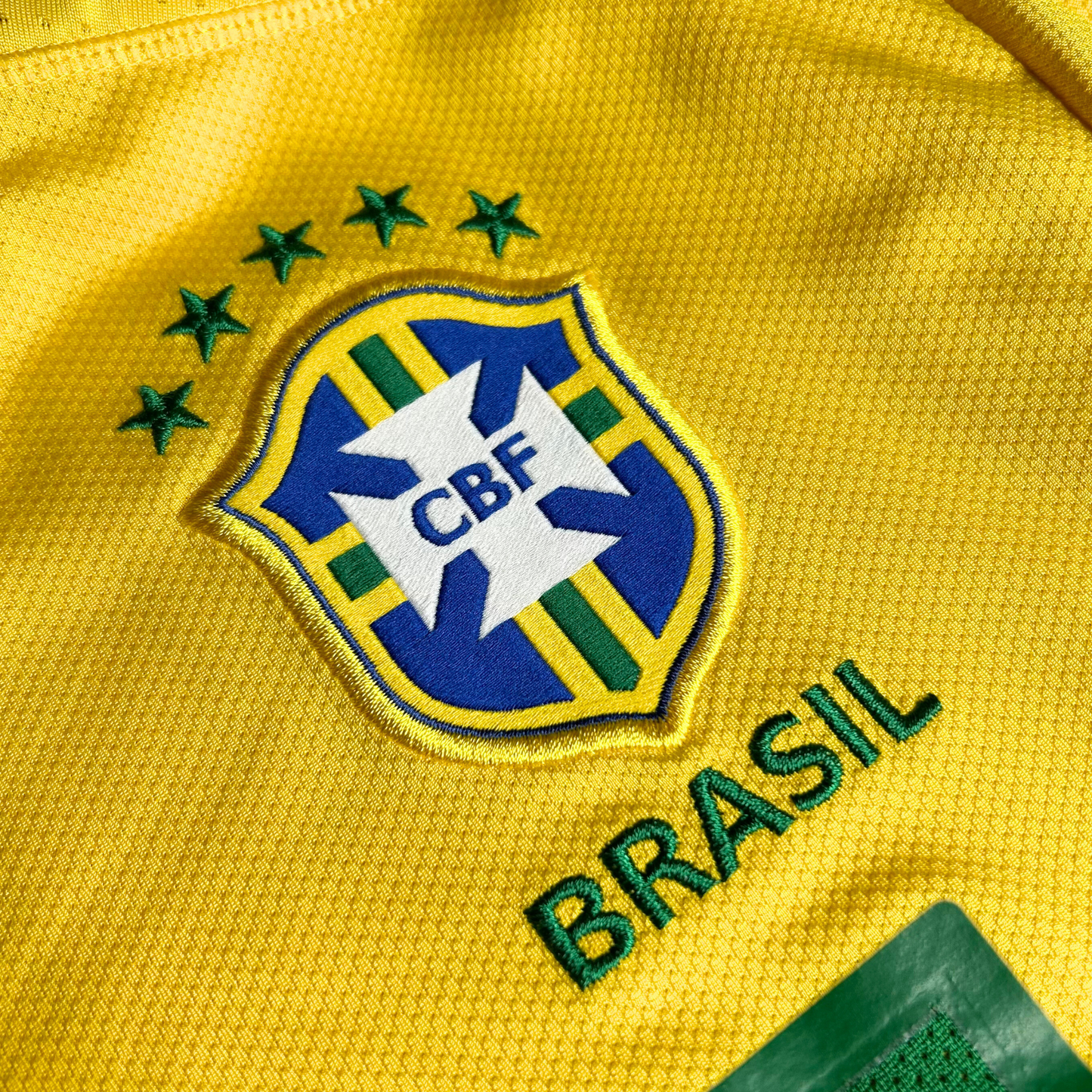 2011 Brazil Home Shirt - M