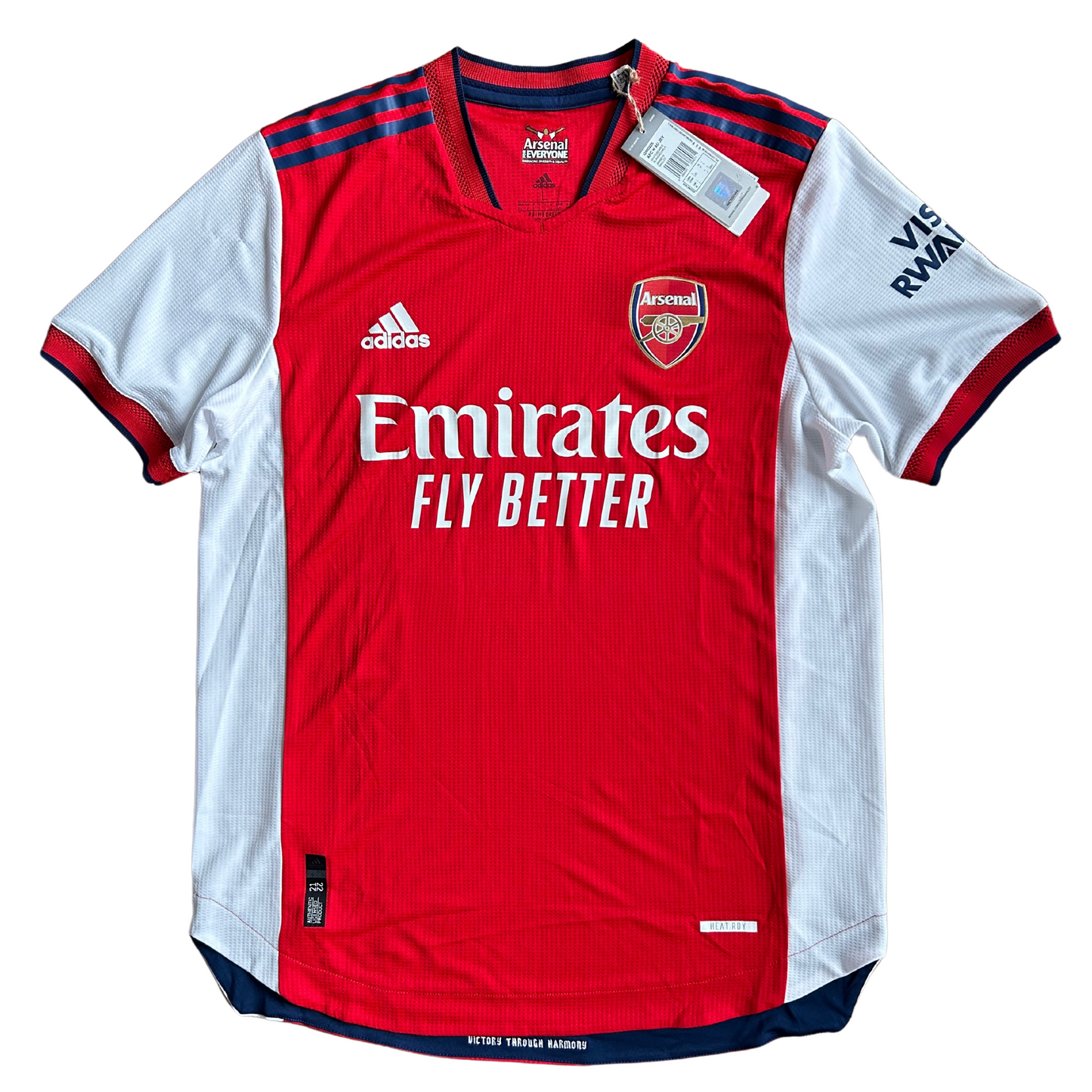 2021-22 Arsenal Player-Spec Home Shirt - BNWT - Large