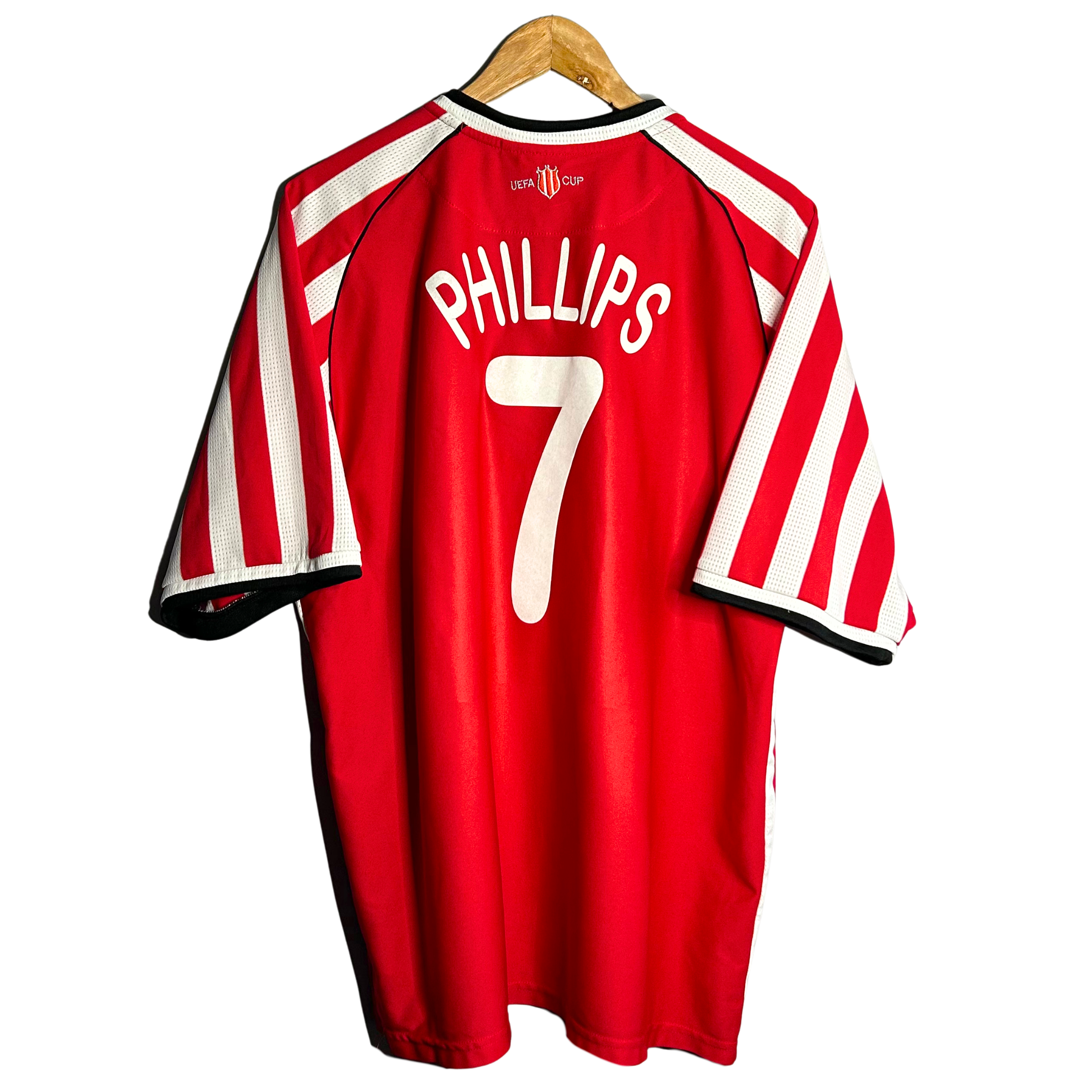 2003-04 Southampton UEFA Cup Home Shirt “Phillips 7” - XL