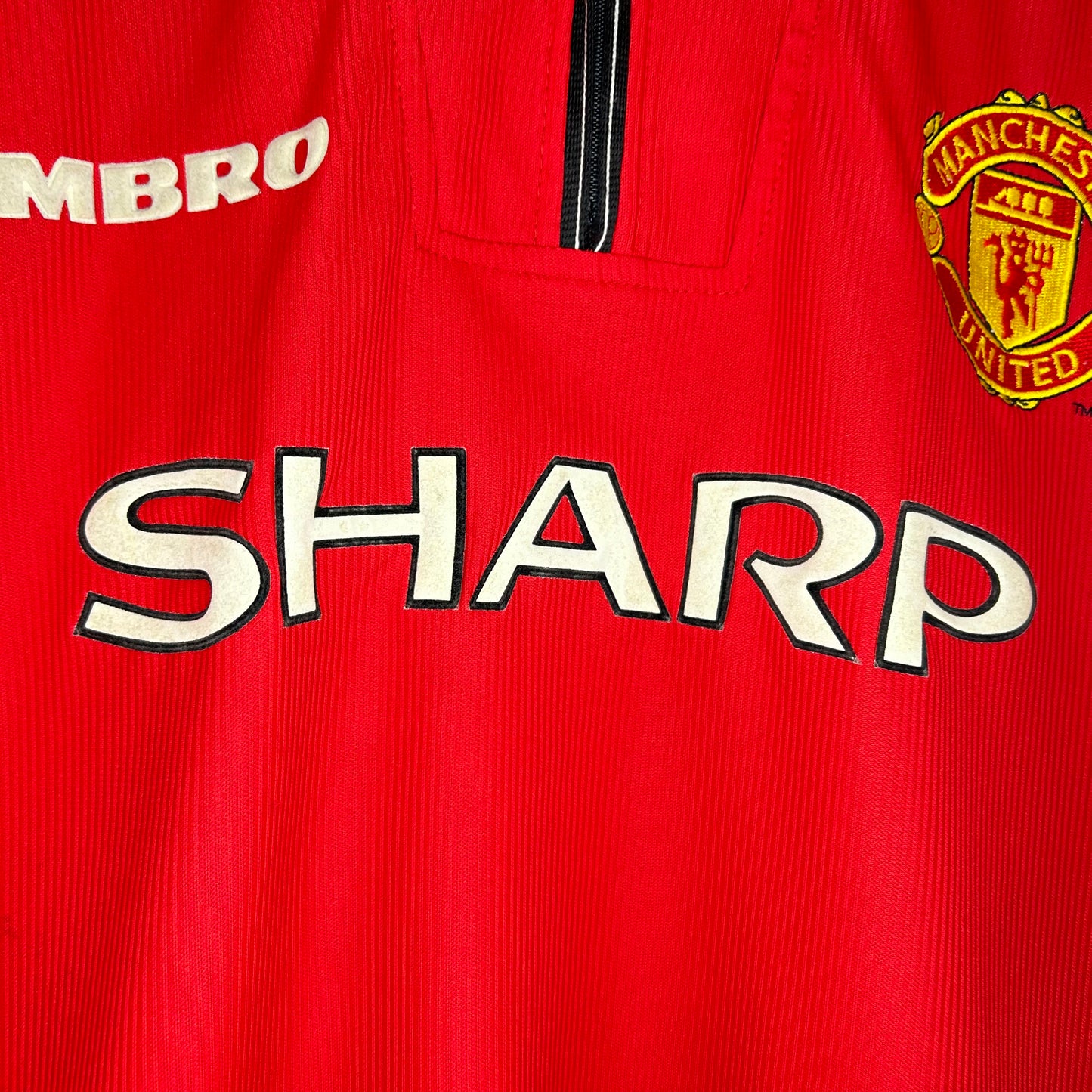 1998-00 Manchester United Home Shirt - XL