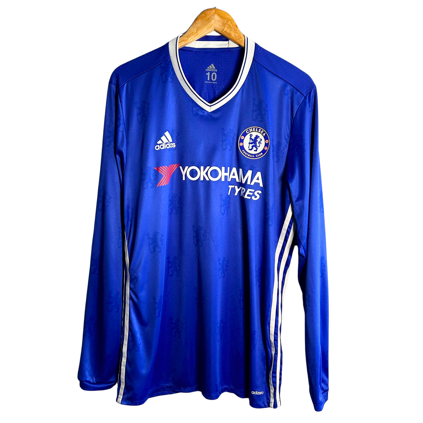 2016-17 Chelsea Player-Spec Home Shirt “Hazard 10” - XL