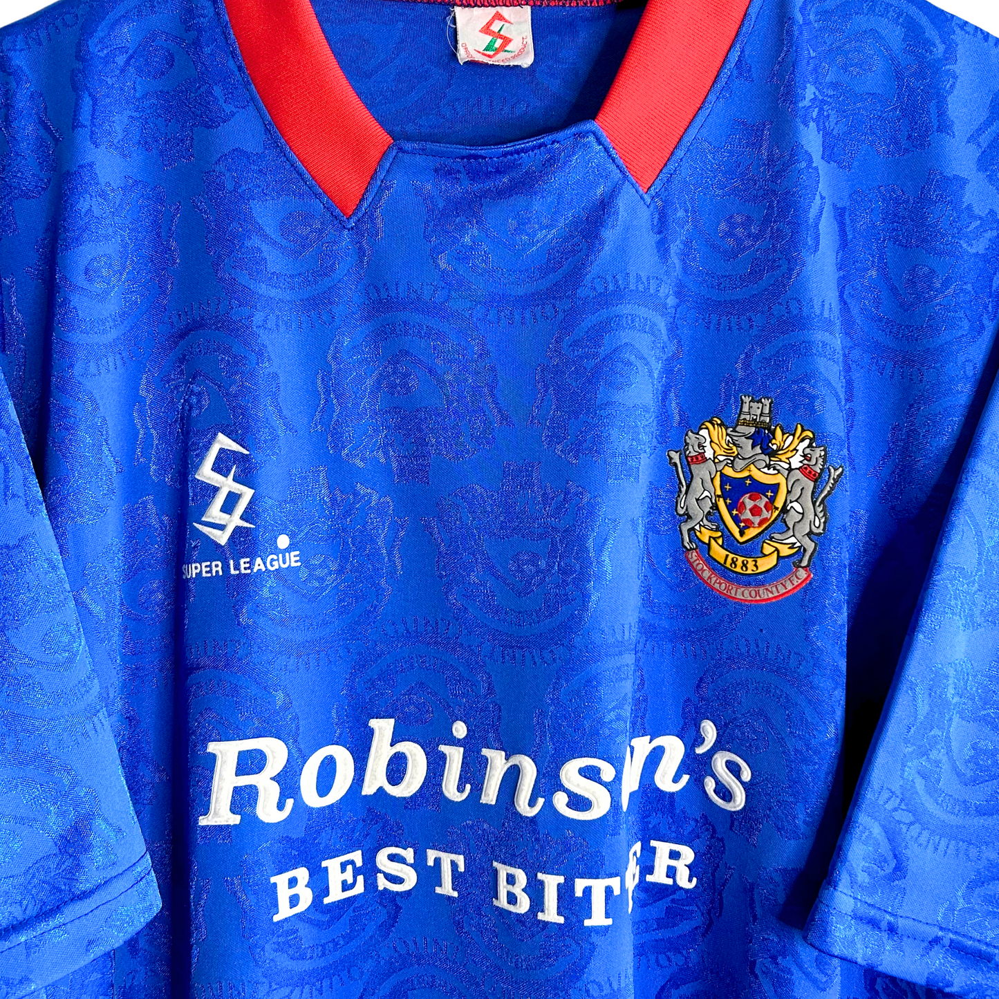 1994-95 Stockport County Home Shirt - L