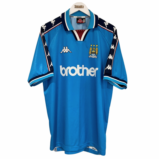 1997-99 Manchester City Home Shirt - XL