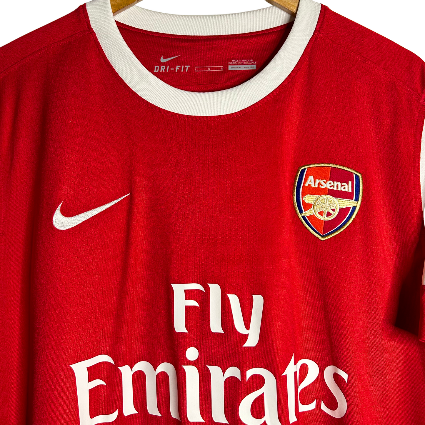 2010-11 Arsenal Home Shirt - L