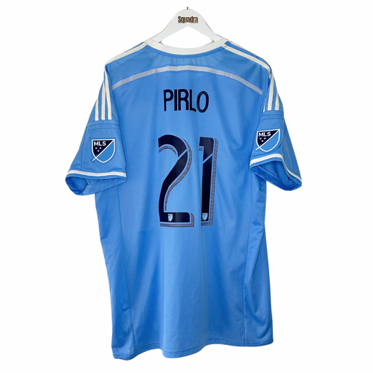 2015-16 New York City FC Player-Spec Home Shirt - XXL - Pirlo 21