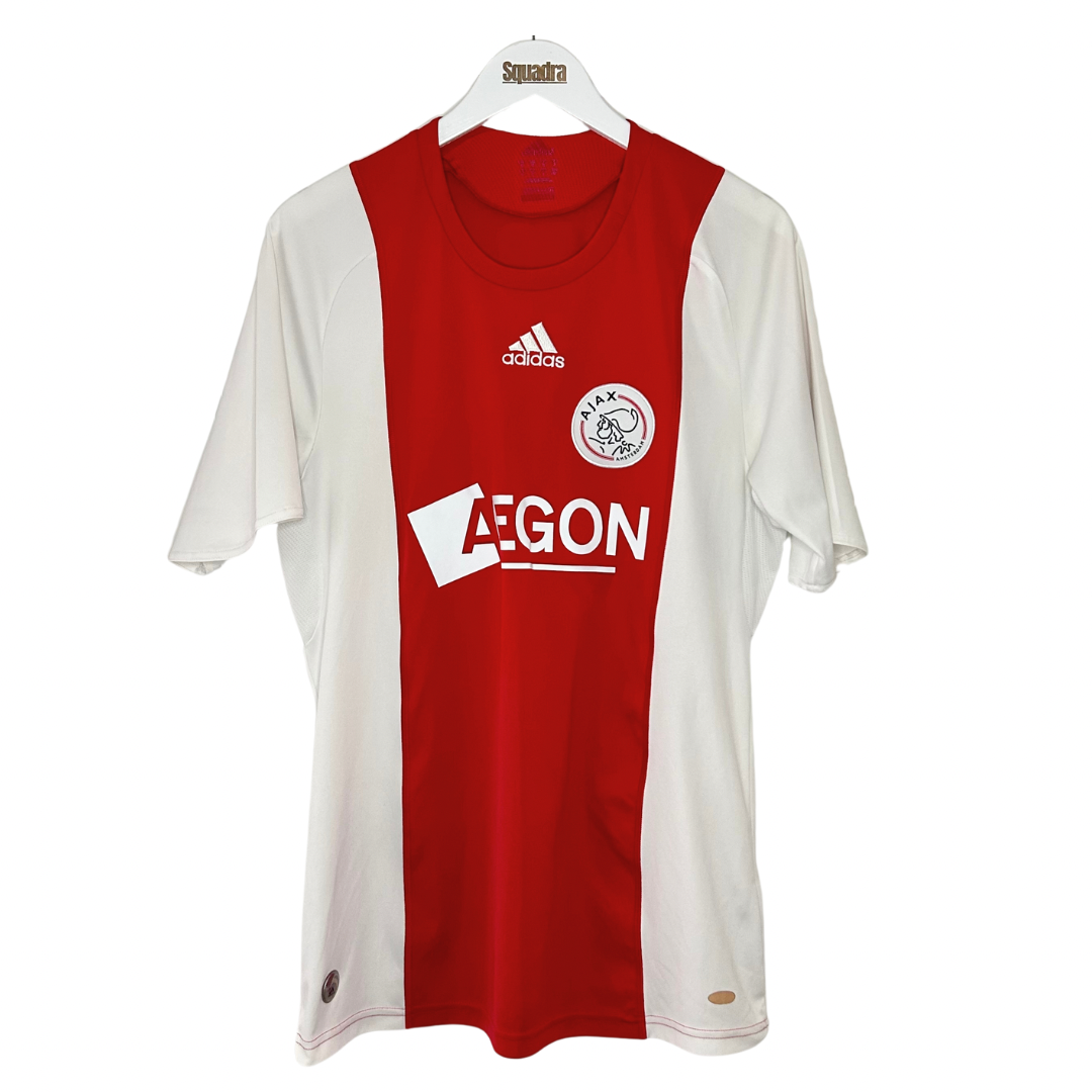 2008 09 Ajax Home Shirt Large Suarez 16 Squadra