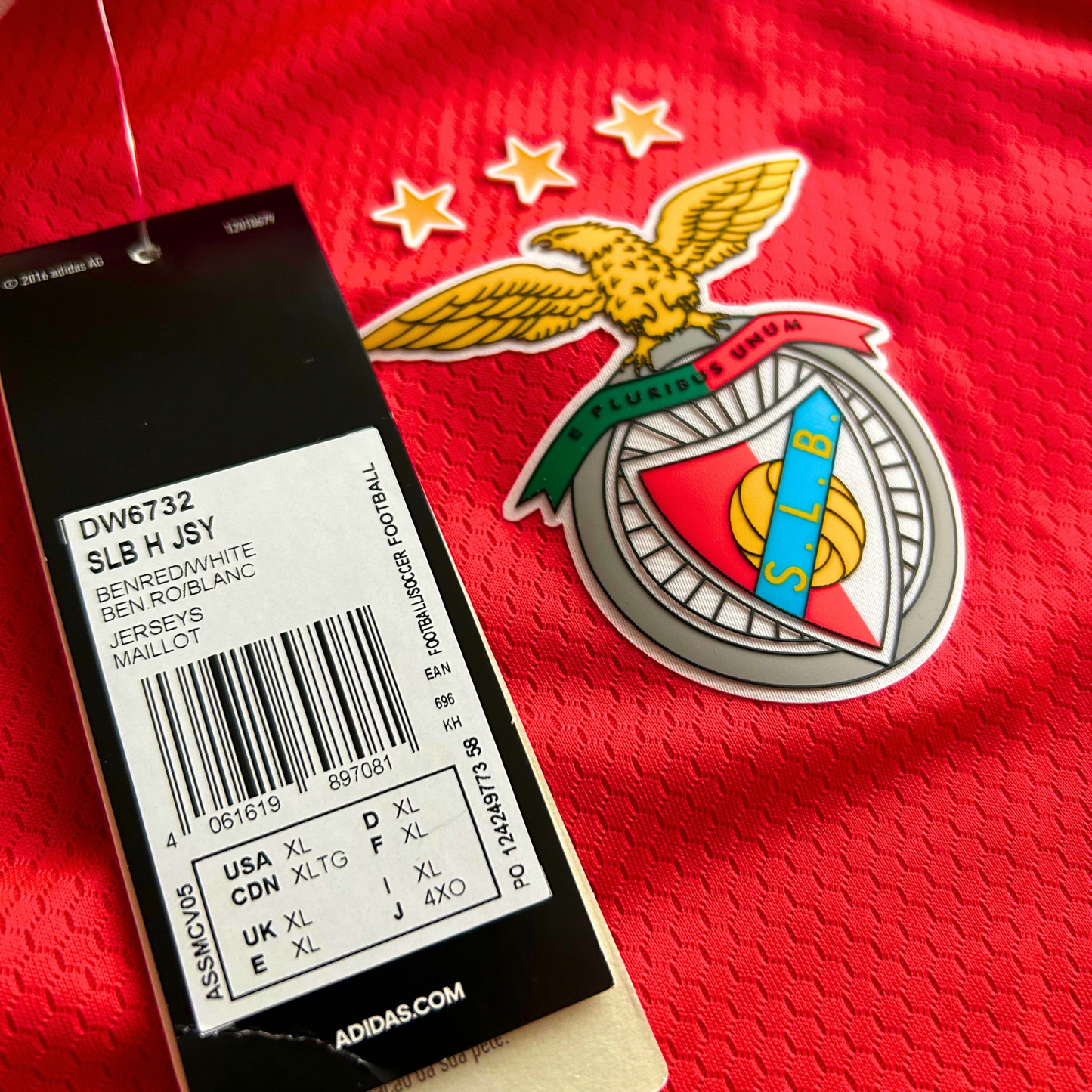 2019-20 Benfica Home Shirt (BNWT) - XL