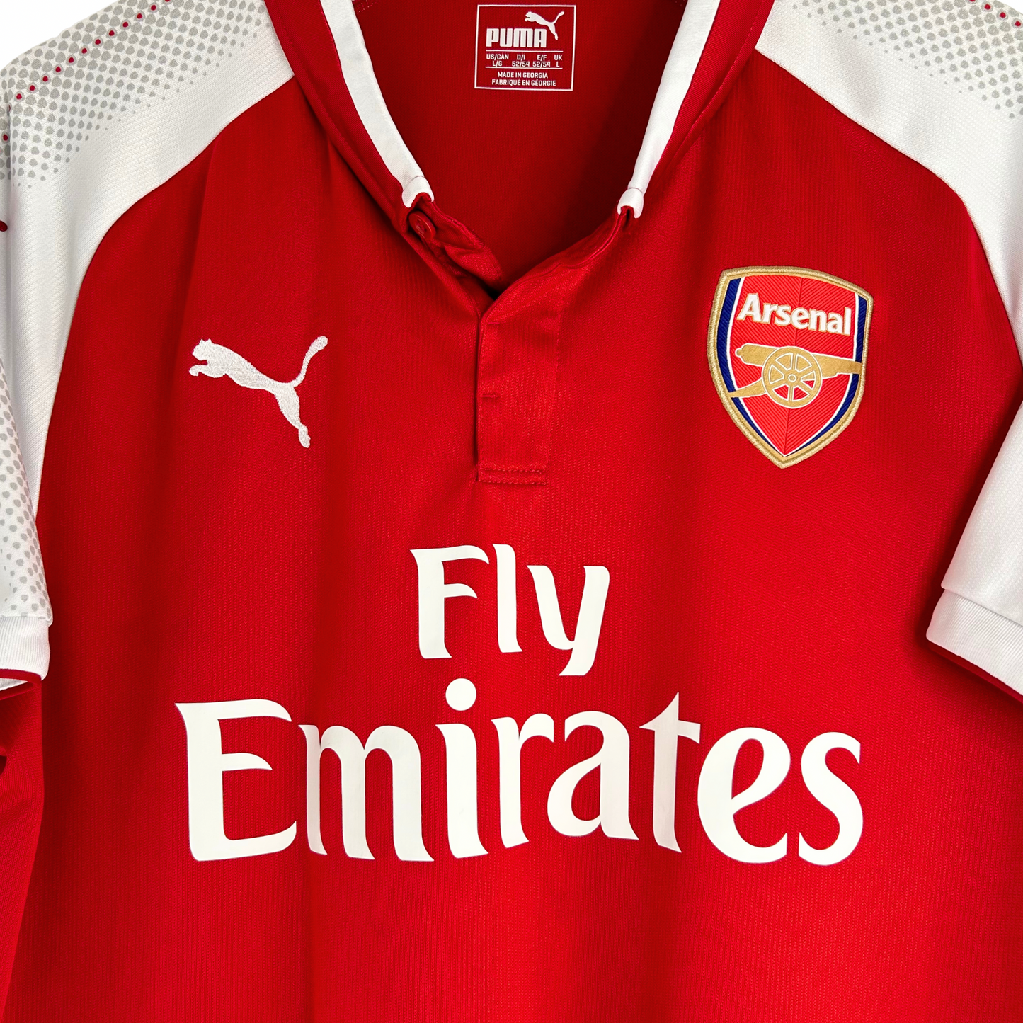 2017-18 Arsenal Home Shirt - L