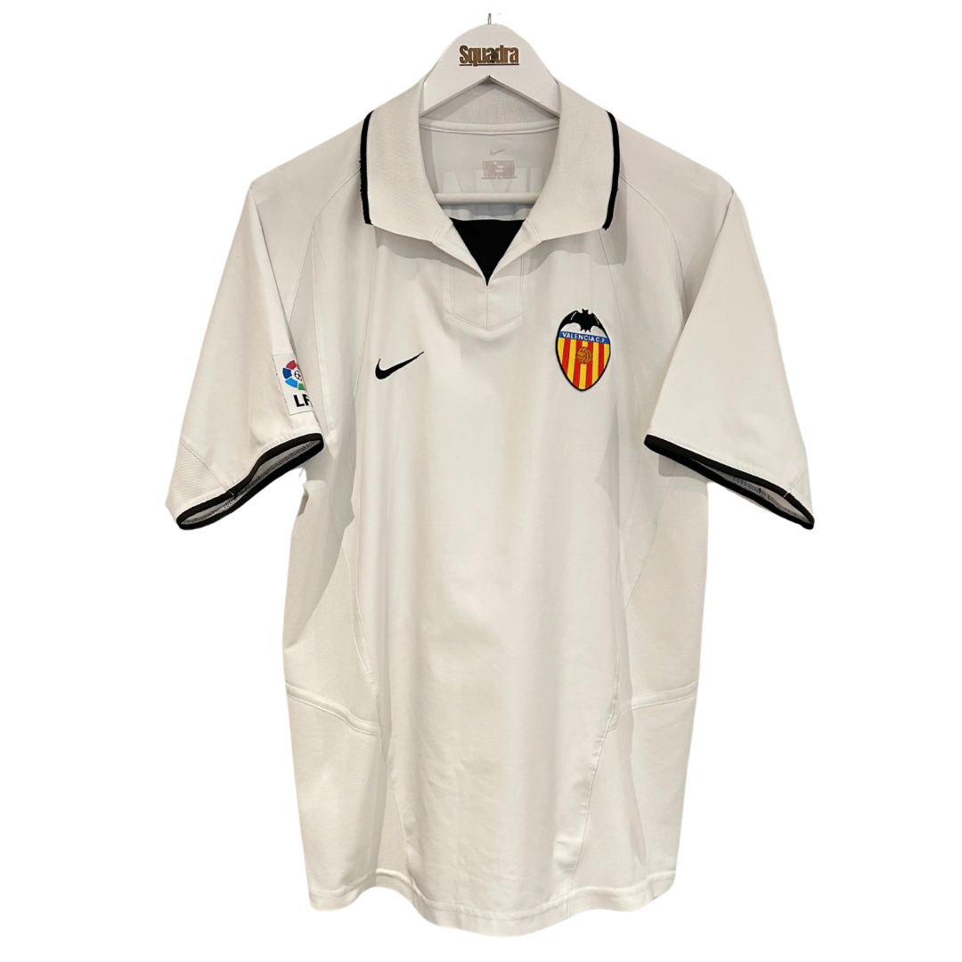 2002-03 Valencia Home Shirt - Small - Aimar 21