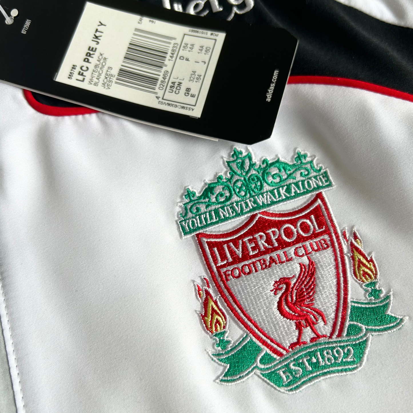 2008-09 Liverpool Track Jacket (BNWT) - Youth/XS Adult