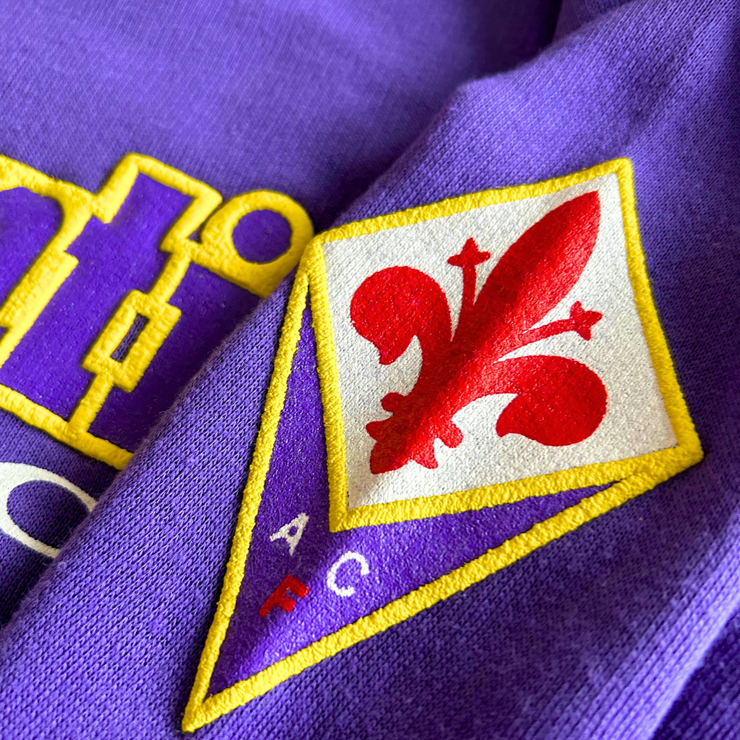 1990-91 Fiorentina Sweater “Le Felpe Dei Grandi Club” - L