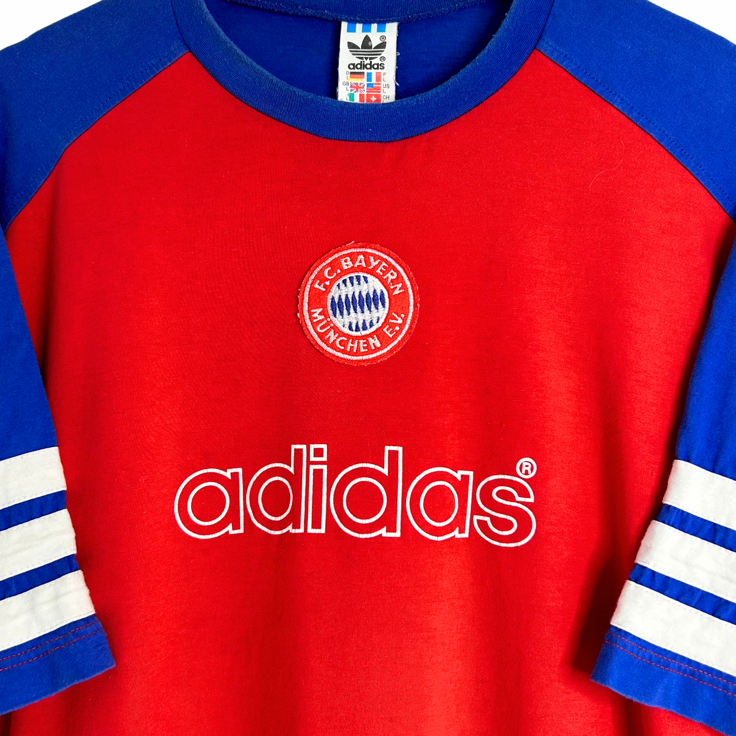 1995-96 Bayern Munich Cotton Tee - L