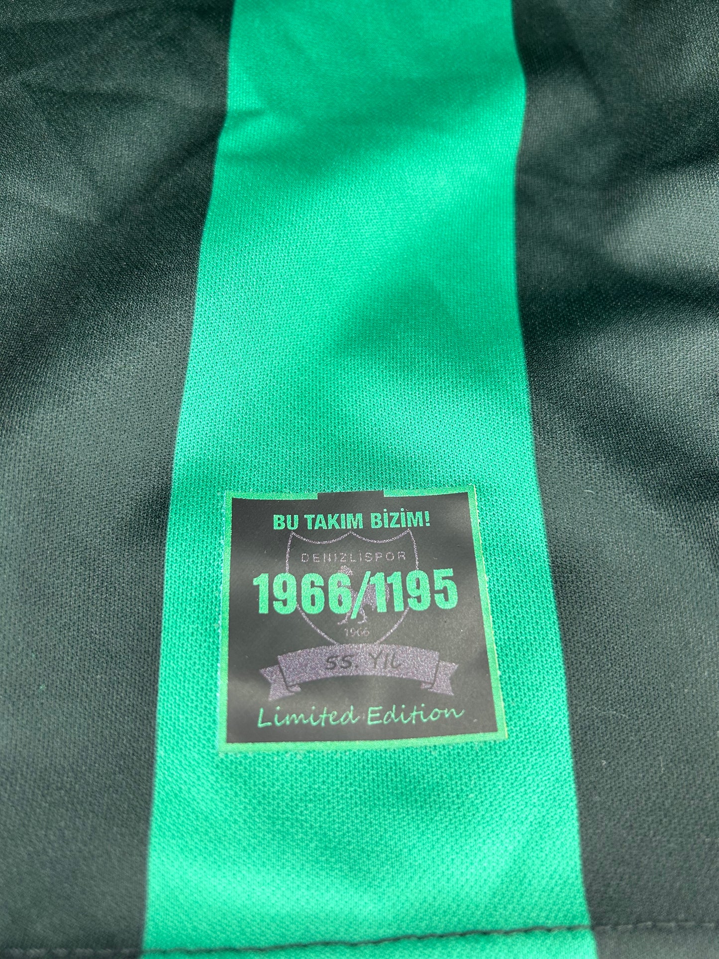 2021 Denizlispor “55 Years” Special Shirt - Individually Numbered - Excellent - Medium