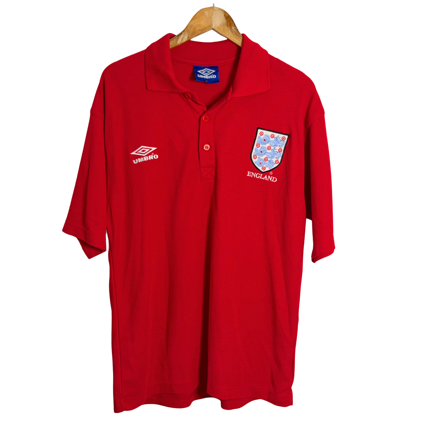 1996 England Polo Shirt - L