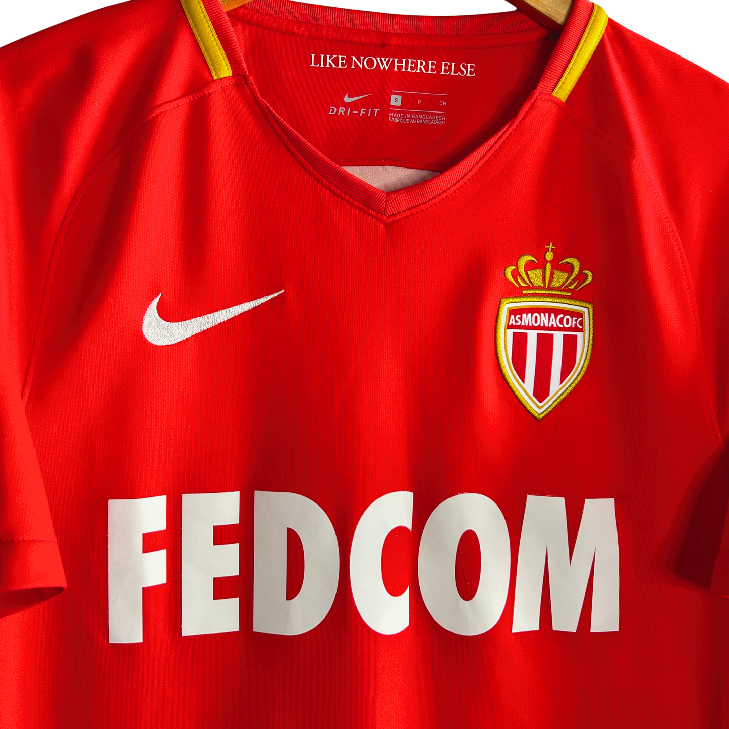 2017-18 Monaco Home Shirt - S
