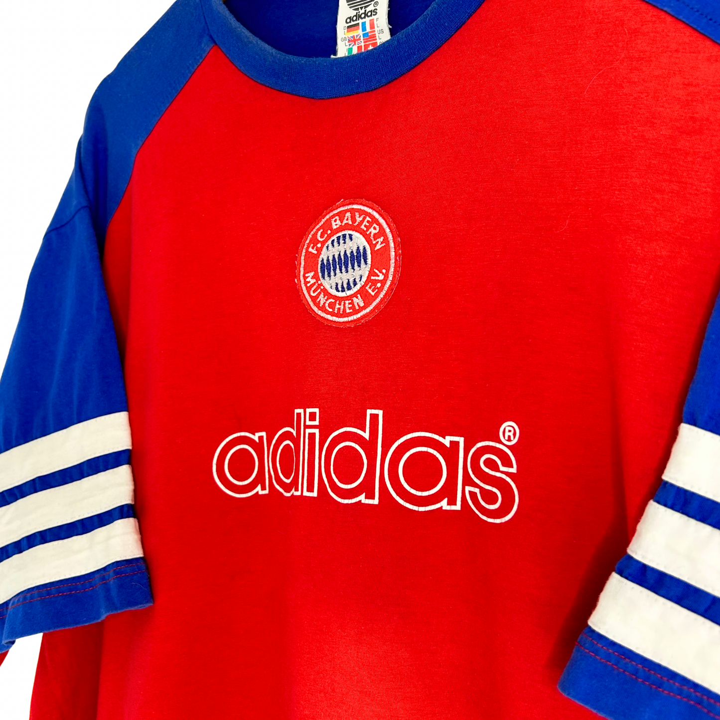 1995-96 Bayern Munich Cotton Tee - L